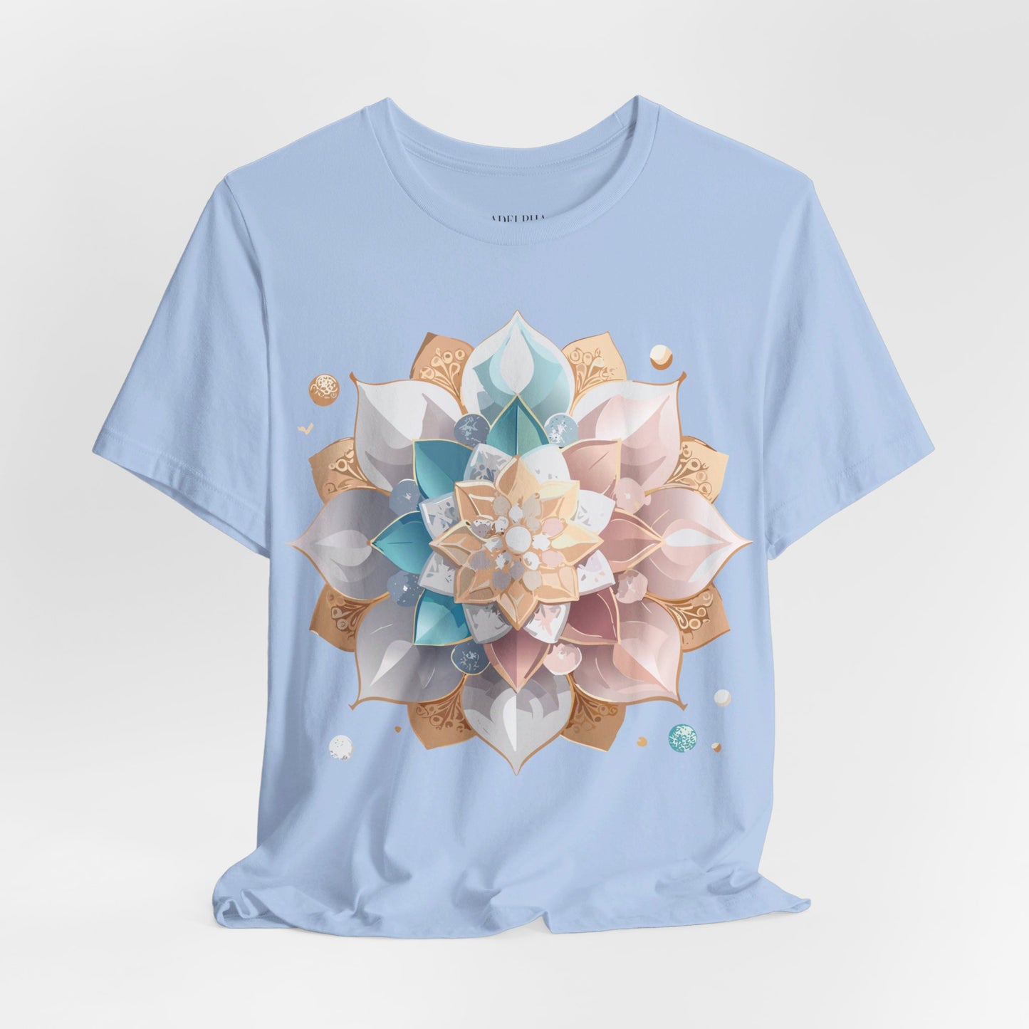 Natural Cotton Tee Shirt - Medallion Collection Printify