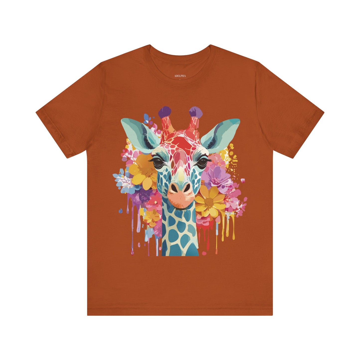 Shirt with Animals | Giraffe Printify