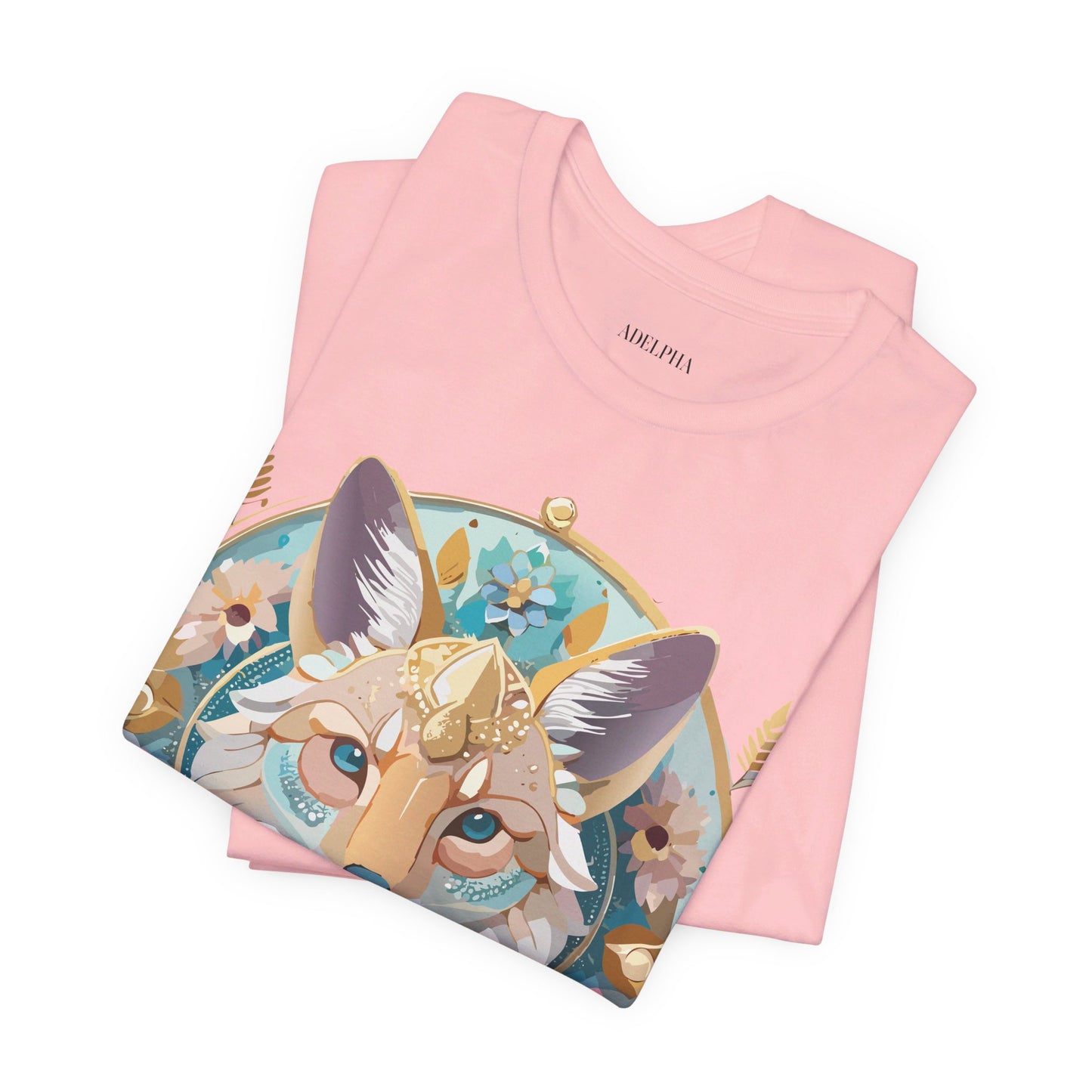 Natural Cotton Tee Shirt - Medallion Collection Printify