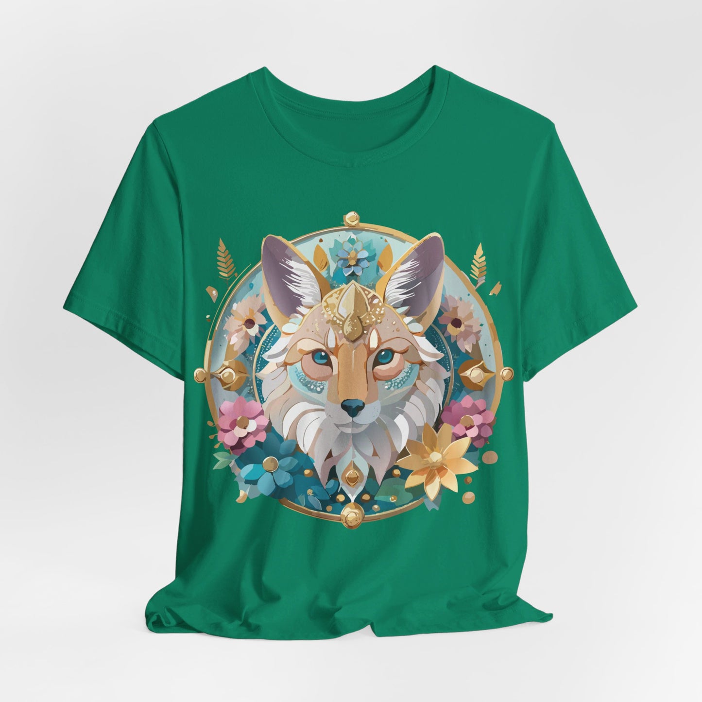 Natural Cotton Tee Shirt - Medallion Collection Printify