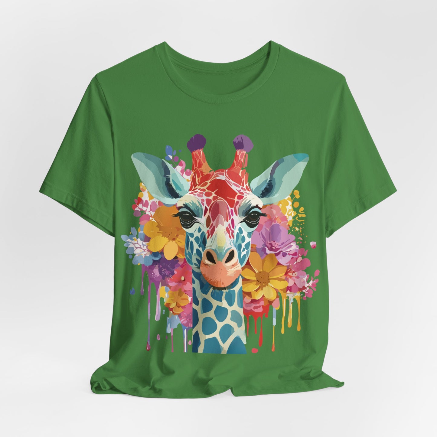 Shirt with Animals | Giraffe Printify