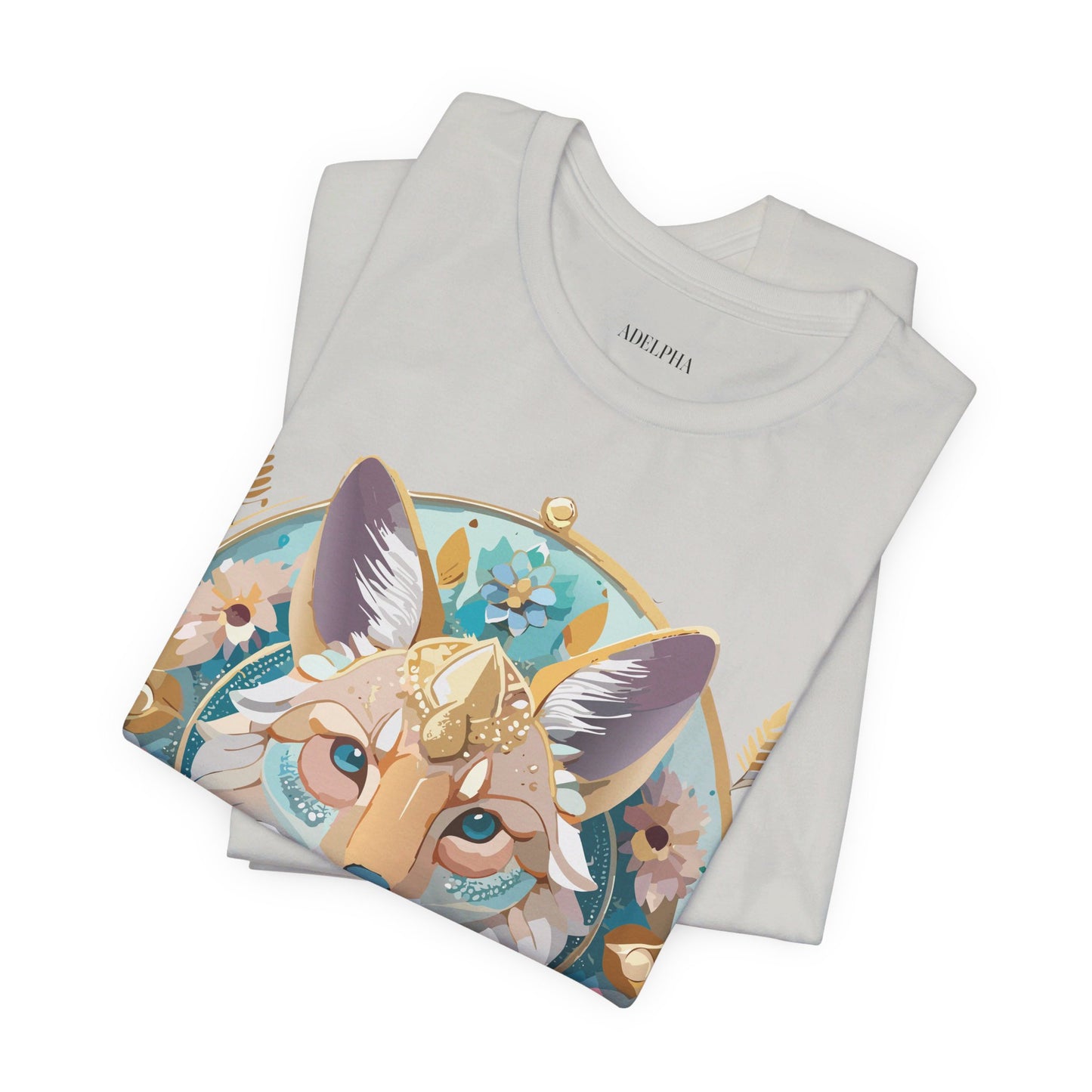 Natural Cotton Tee Shirt - Medallion Collection Printify