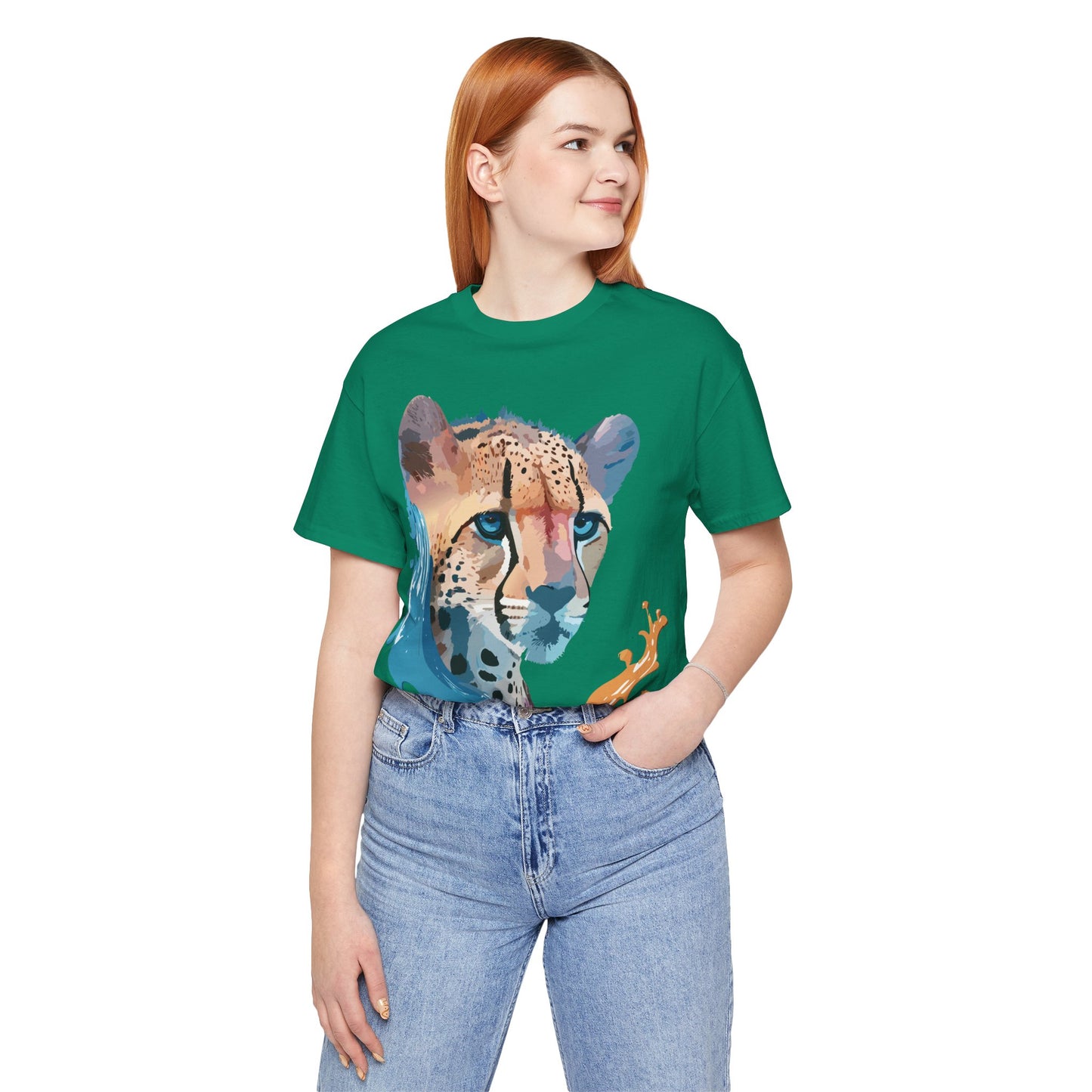 Shirt with Animals | Cheetah Printify