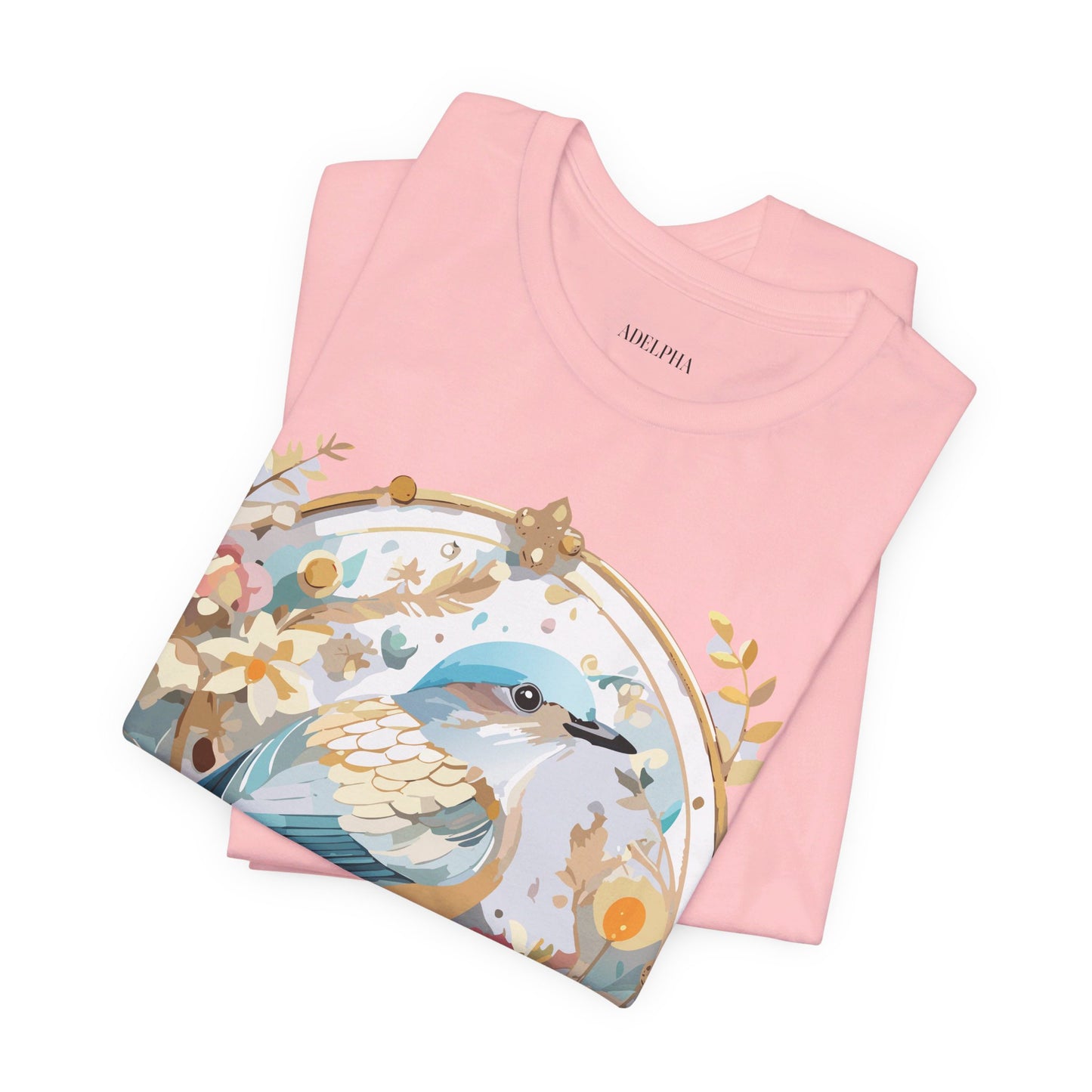 Natural Cotton Tee Shirt - Medallion Collection Printify