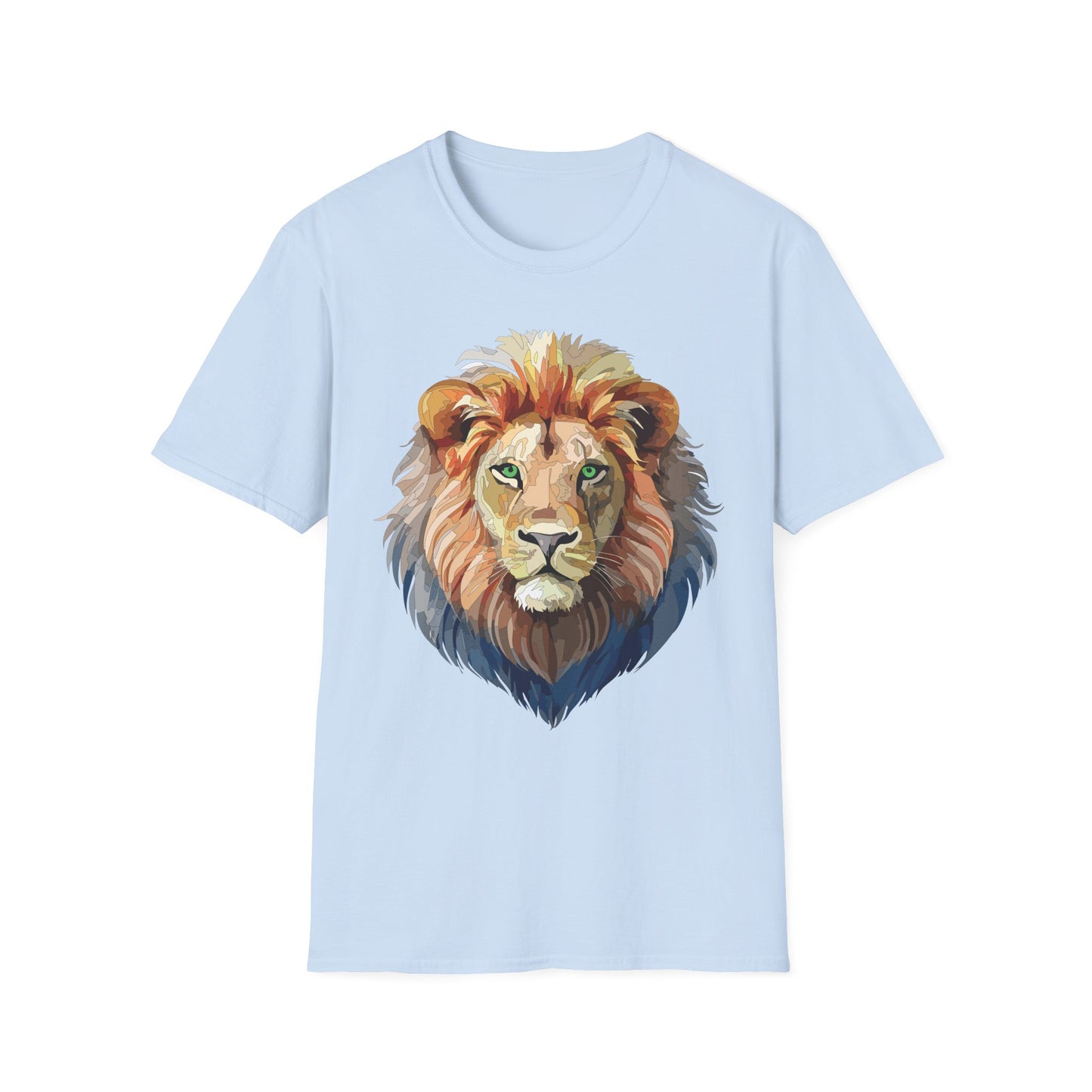 Lion Shirt, Shirt with Lion, Floral Lion Tee, Shirt with Animals