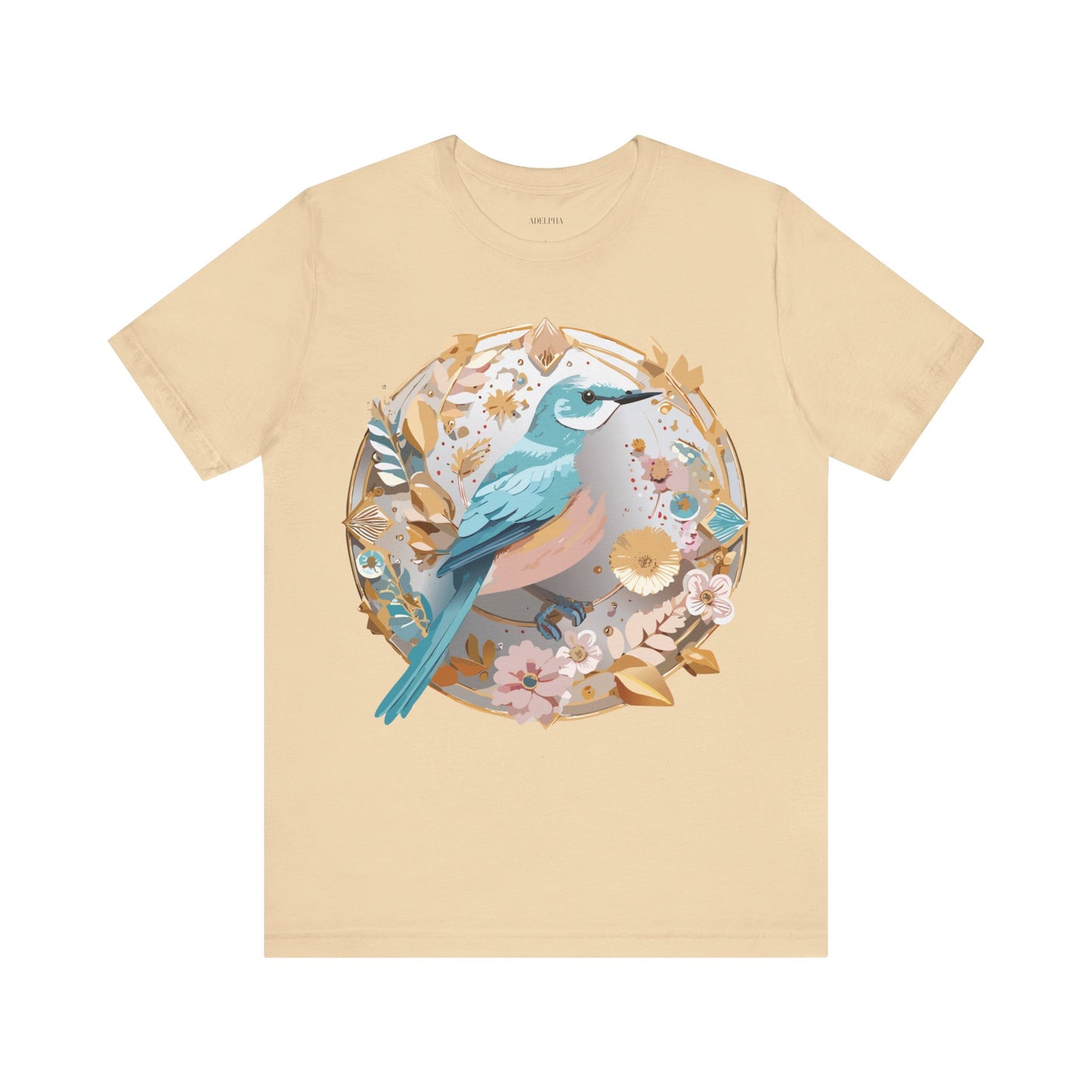 Natural Cotton Tee Shirt - Medallion Collection Printify