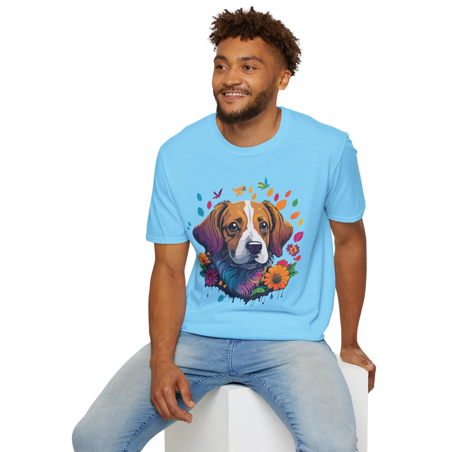 Dog Shirt, Shirt with Dog, Animal Tee, Shirt with Animals