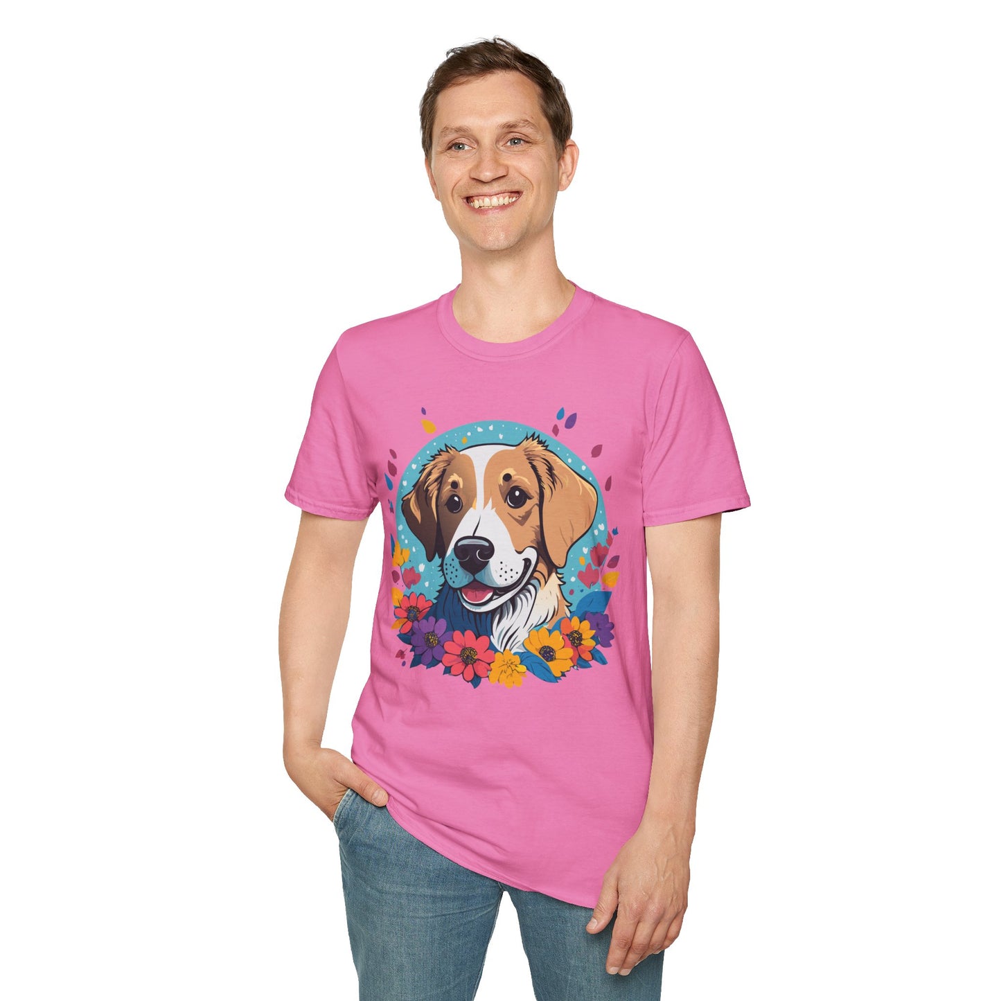 Dog Shirt, Shirt with Dog, Animal Tee, Shirt with Animals