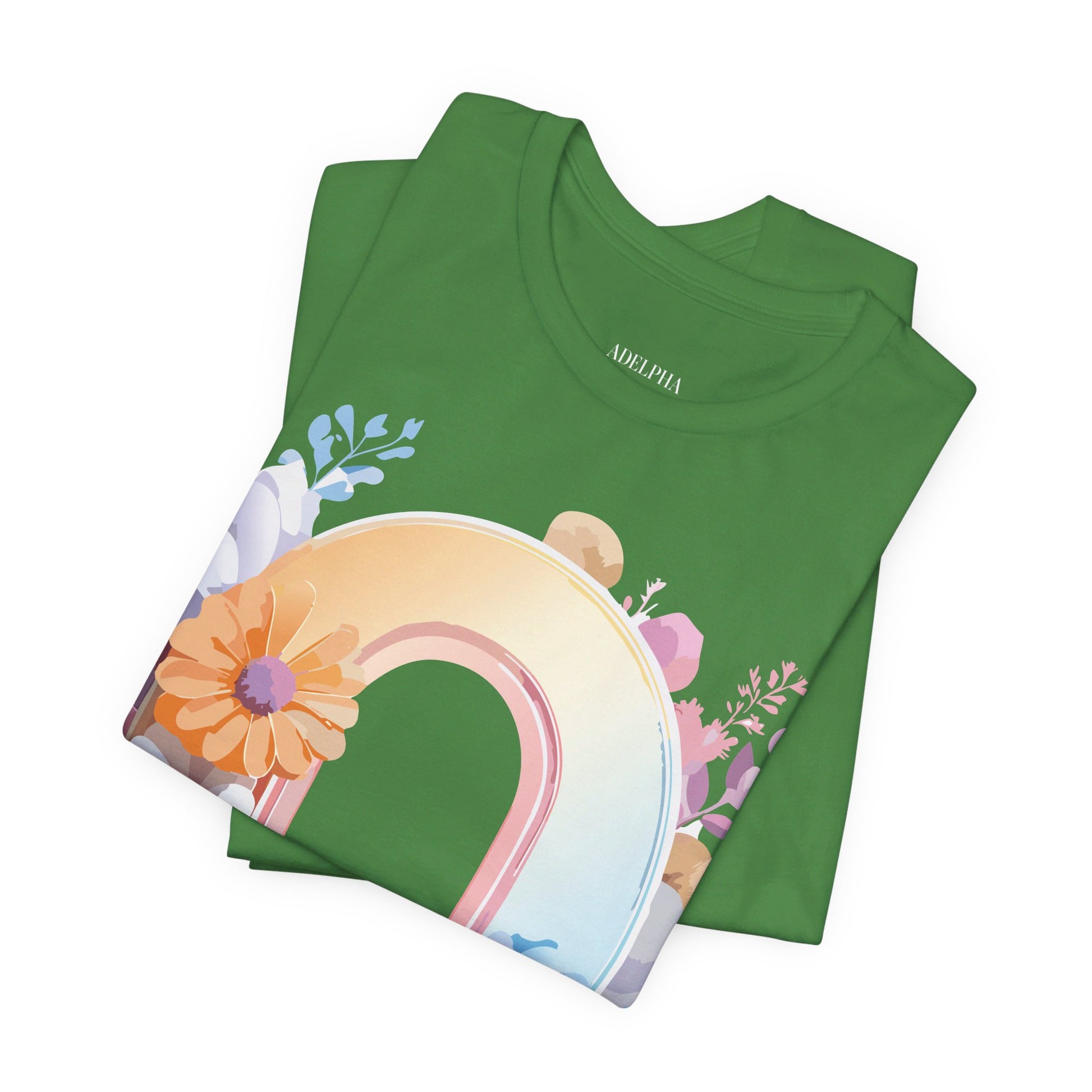 Natural Cotton Tee Shirt - Letters Collection - O Printify