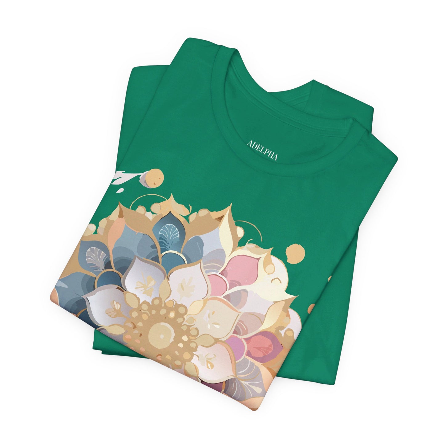 Natural Cotton Tee Shirt - Medallion Collection Printify