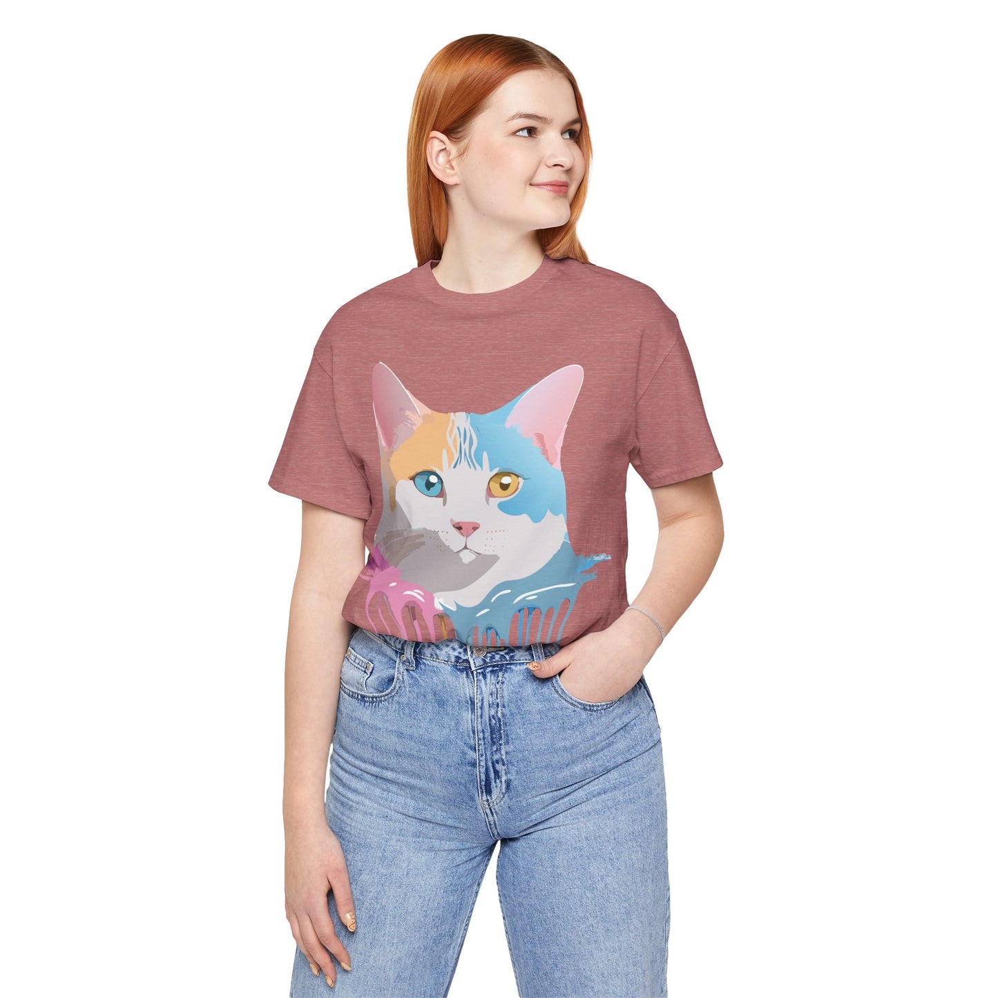 Cat Shirt, Shirt with Cat - ADELPHA