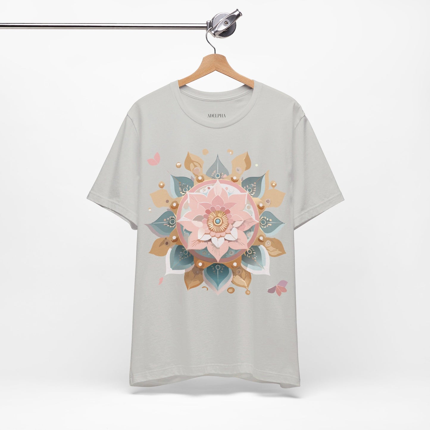 Natural Cotton Tee Shirt - Medallion Collection Printify