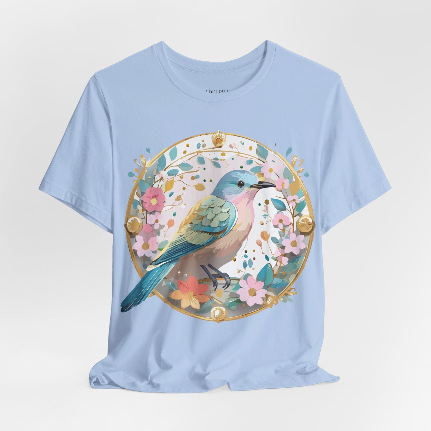 Natural Cotton Tee Shirt - Medallion Collection Printify