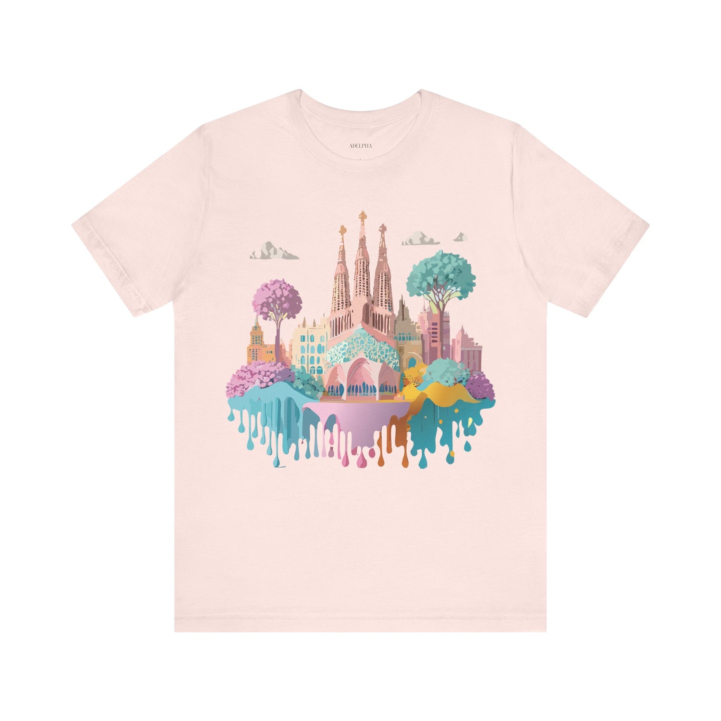 Tourist Shirt, Shirt with Barcelona - ADELPHA