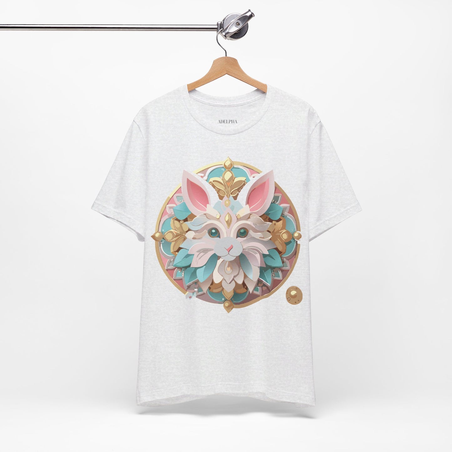 Natural Cotton Tee Shirt - Medallion Collection Printify