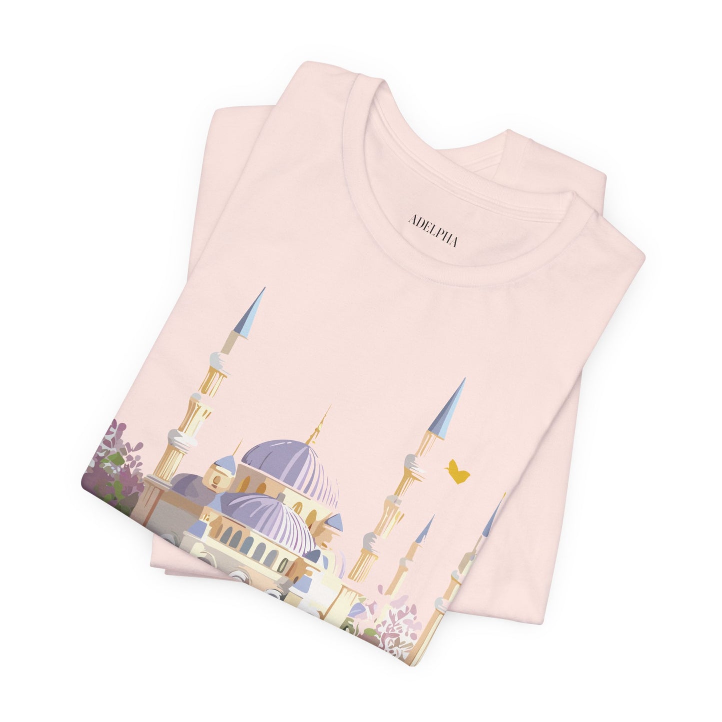 Natural Cotton Tee Shirt - Istanbul, Turkey Printify