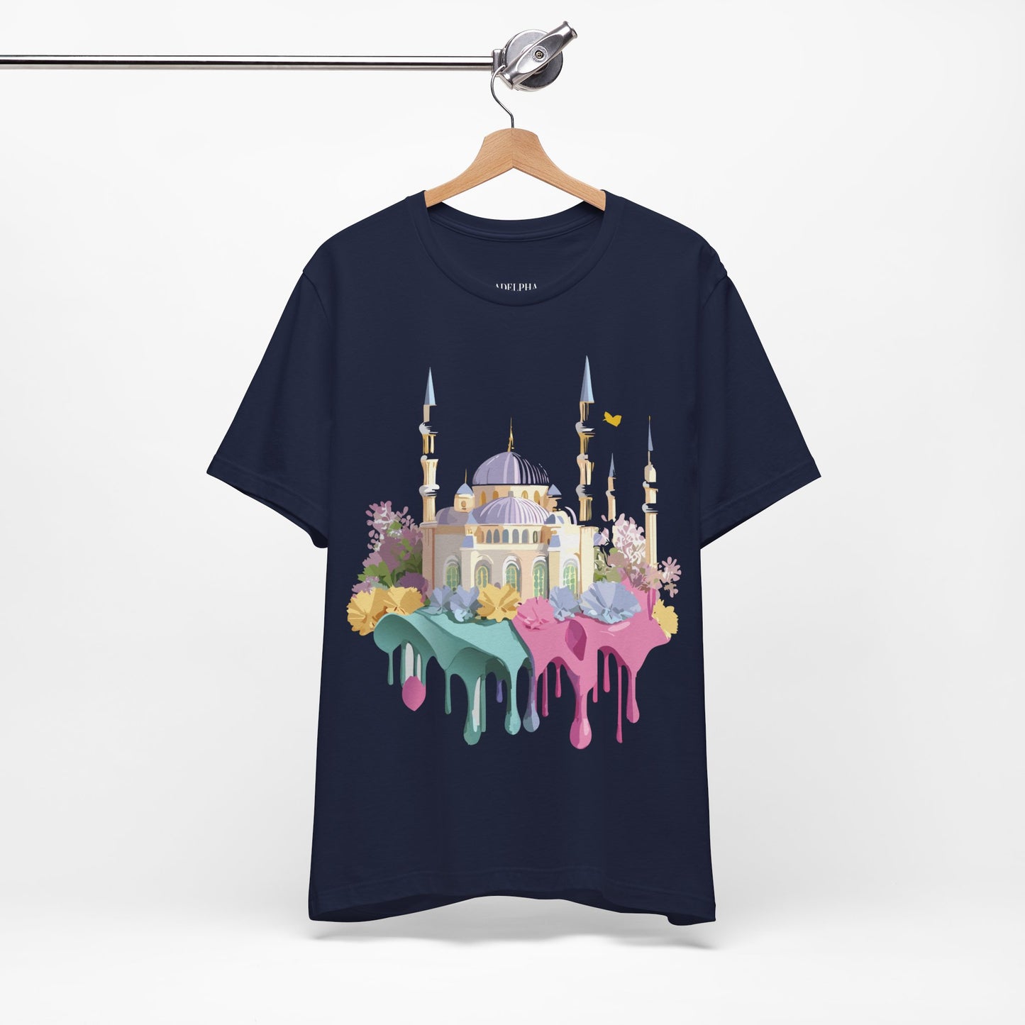 Natural Cotton Tee Shirt - Istanbul, Turkey Printify