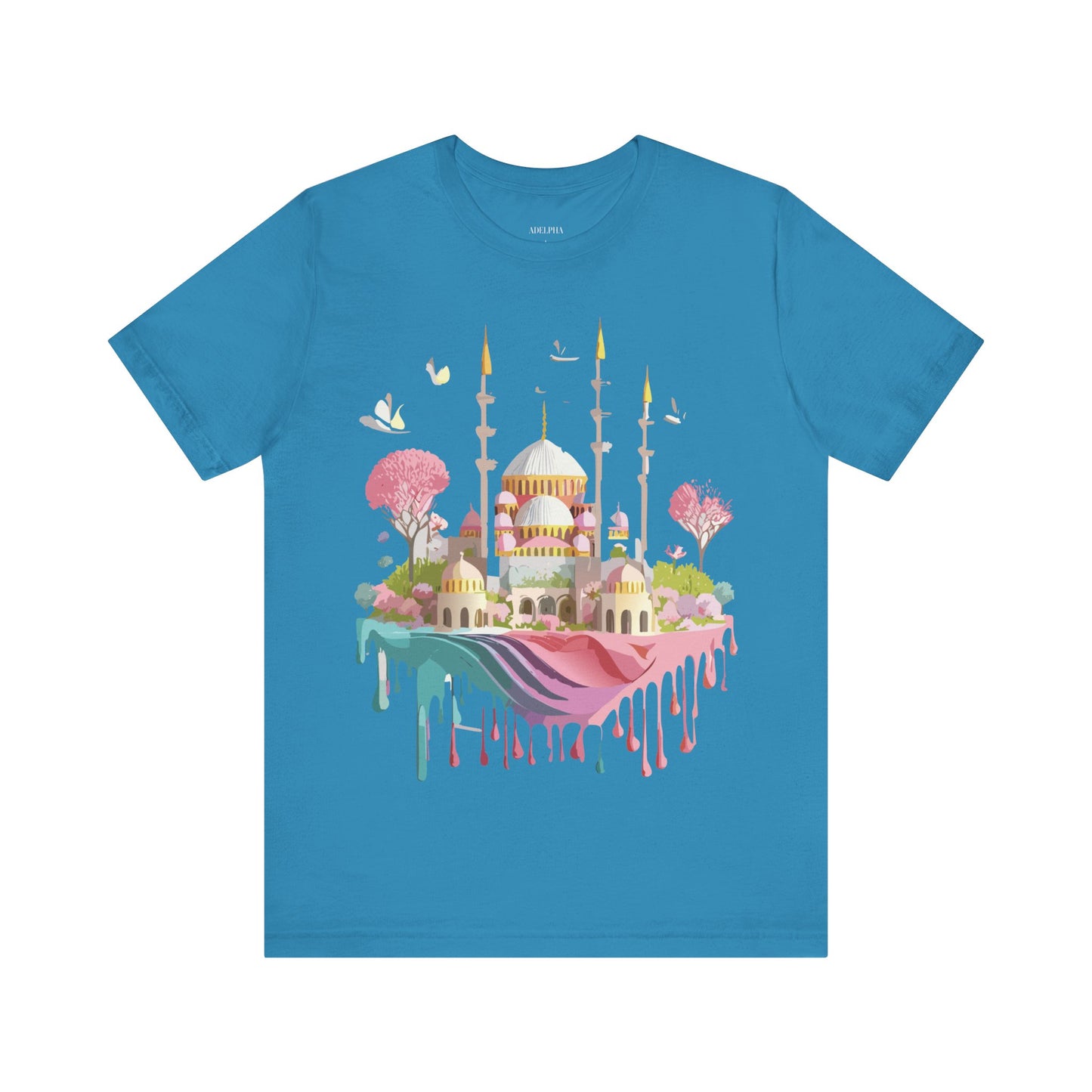 Natural Cotton Tee Shirt - Istanbul, Turkey Printify