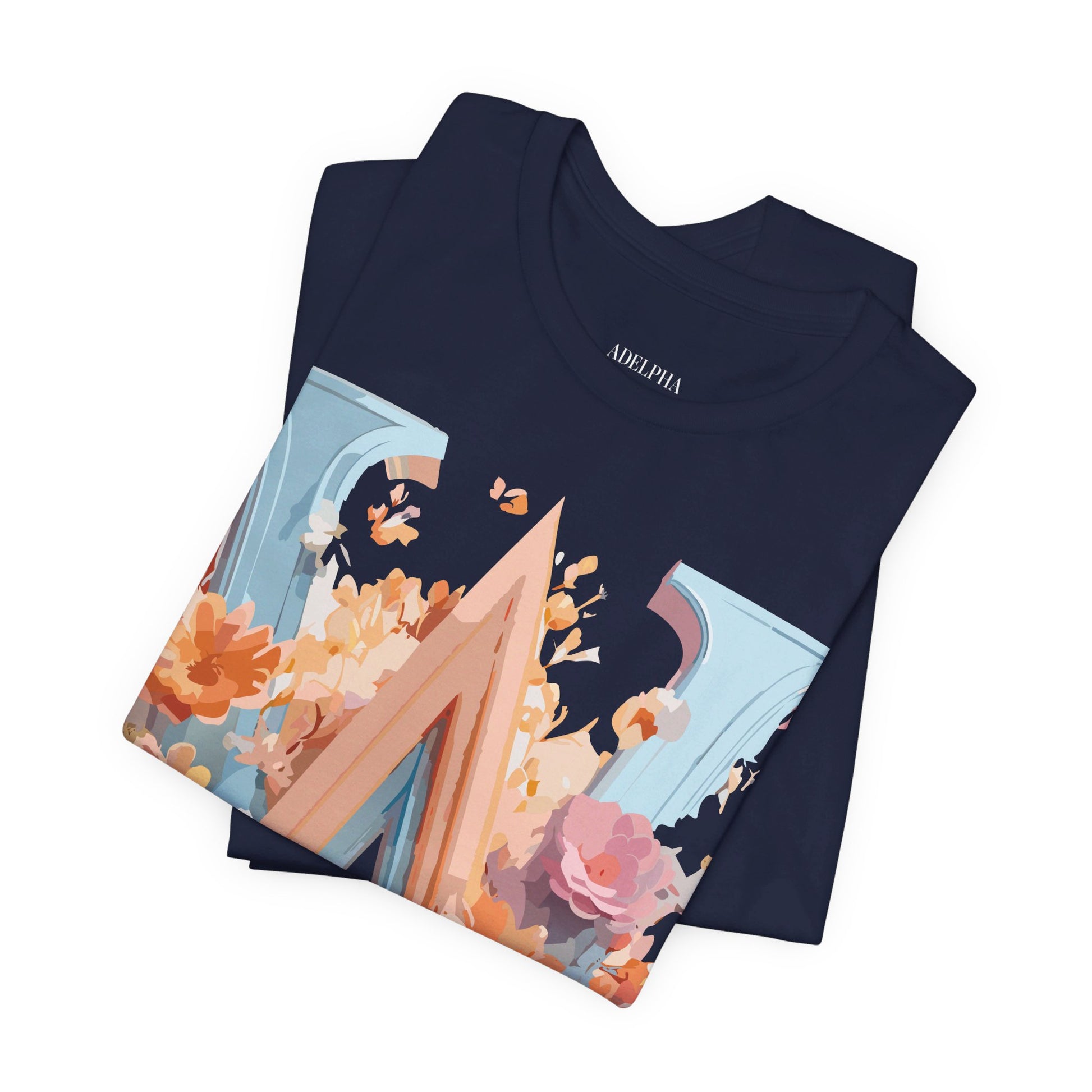 Natural Cotton Tee Shirt - Letters Collection - W Printify