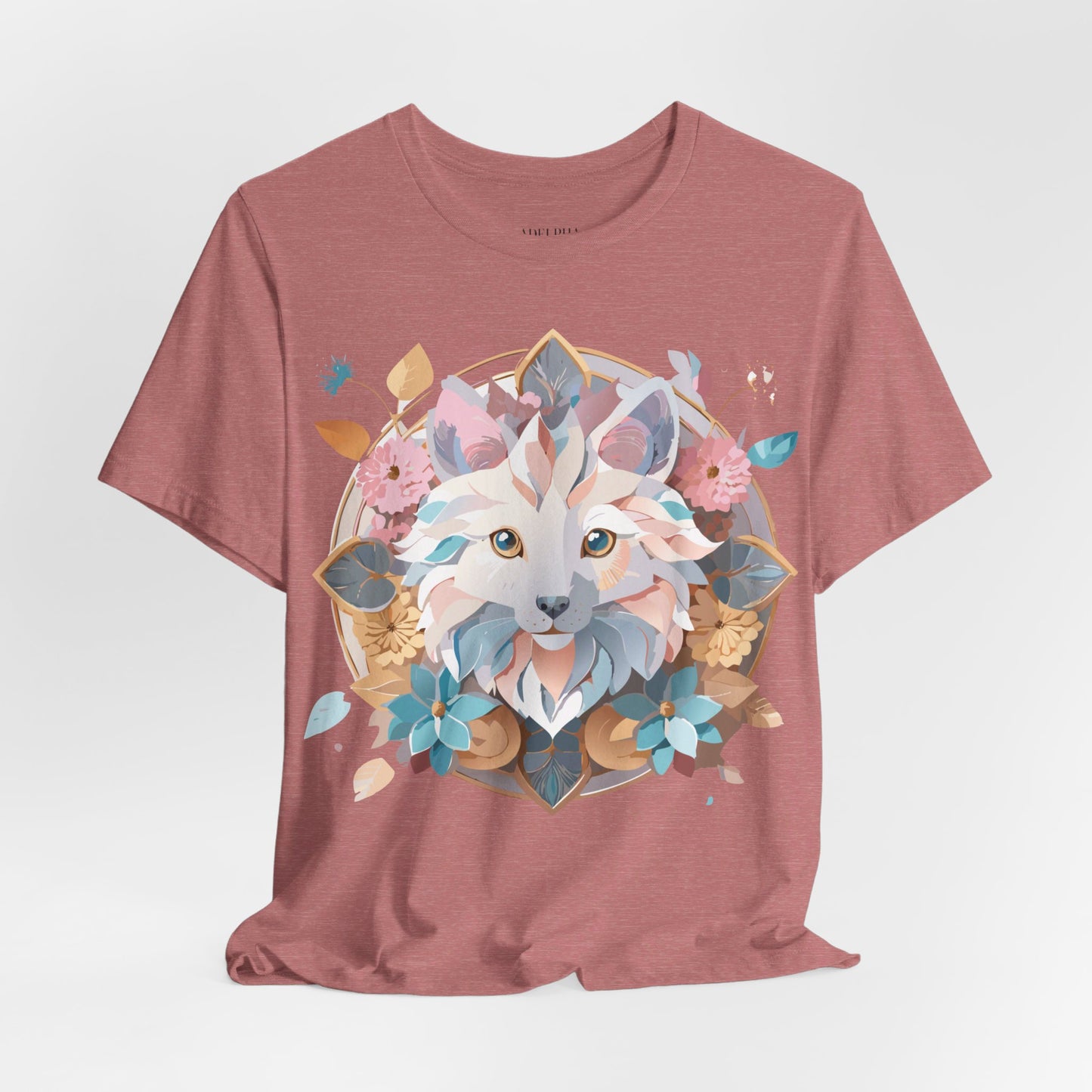 Natural Cotton Tee Shirt - Medallion Collection Printify