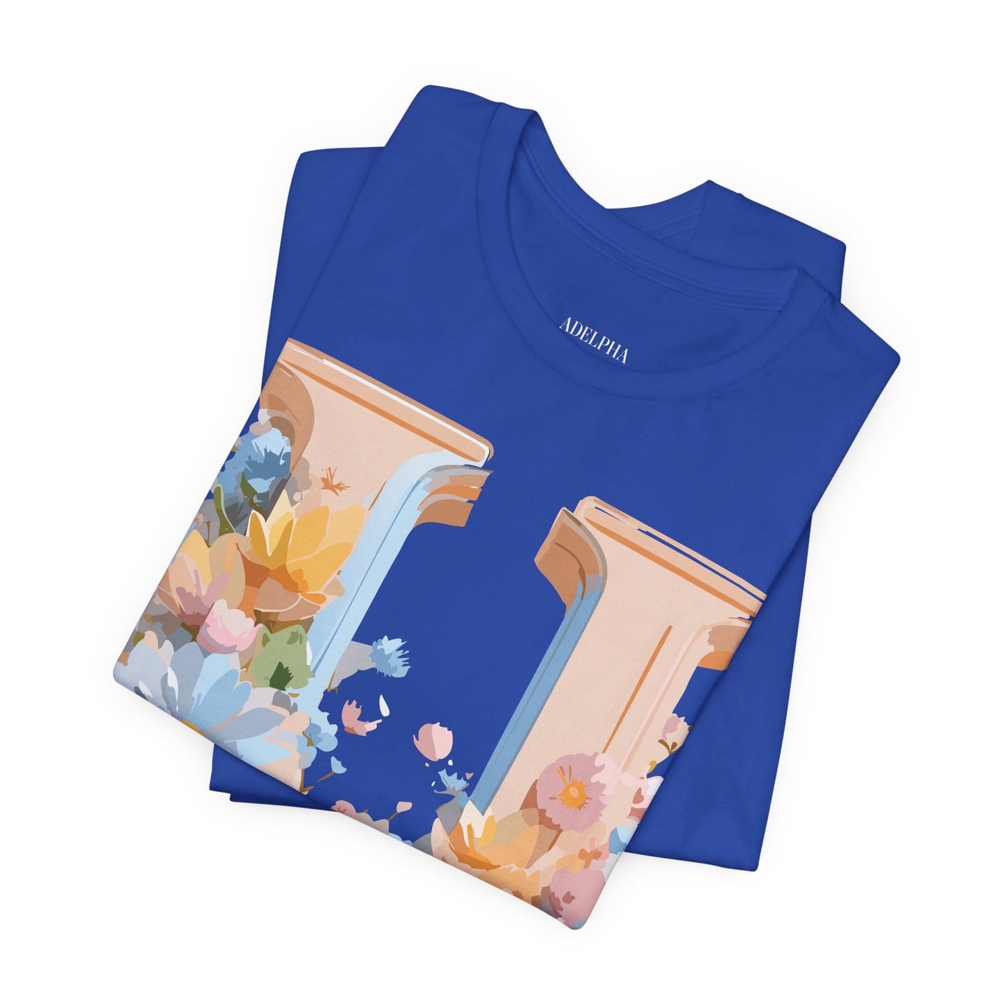 Natural Cotton Tee Shirt - Letters Collection - U Printify