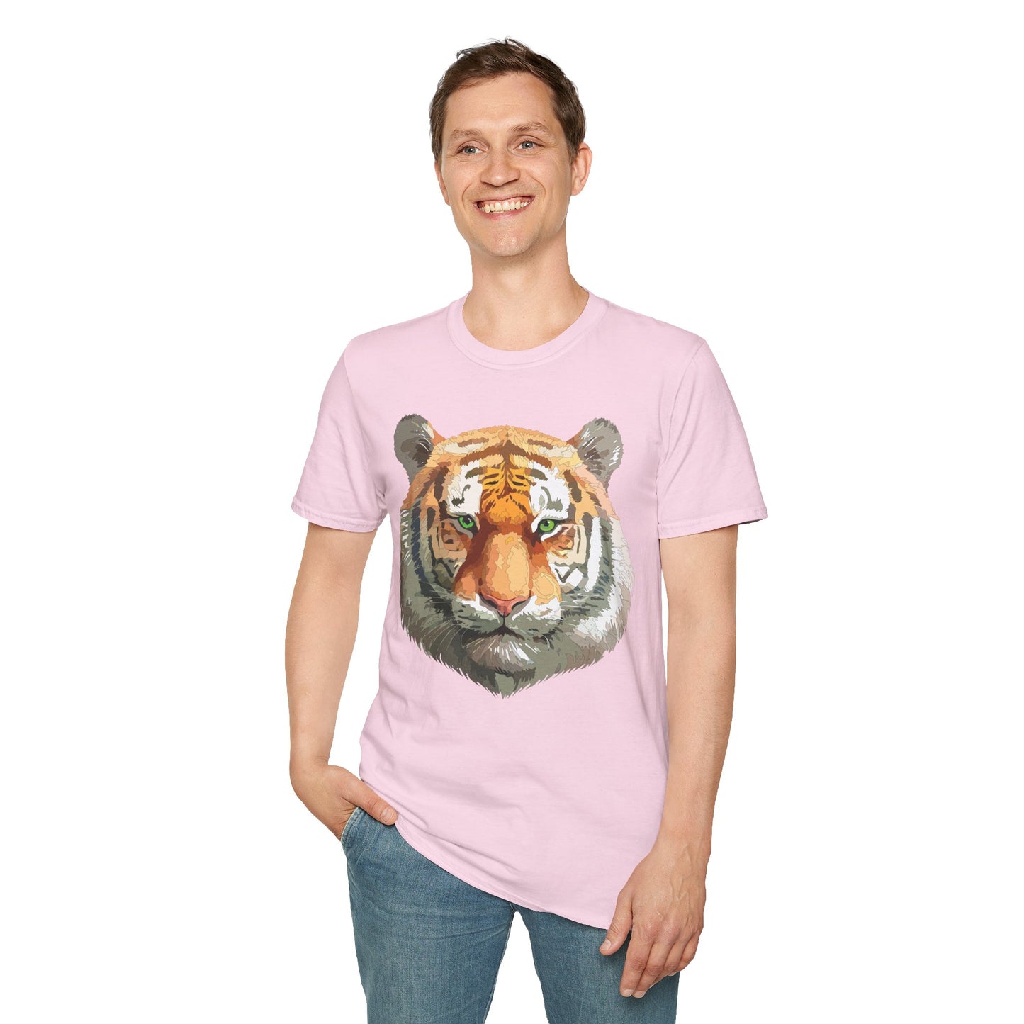 Tiger Shirt, Shirt with Tiger, Animal Tee, Shirt with Animals
