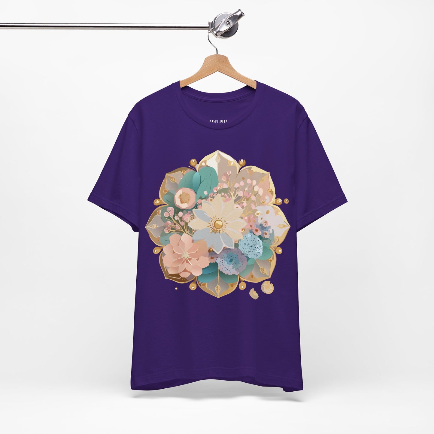 Natural Cotton Tee Shirt - Medallion Collection Printify