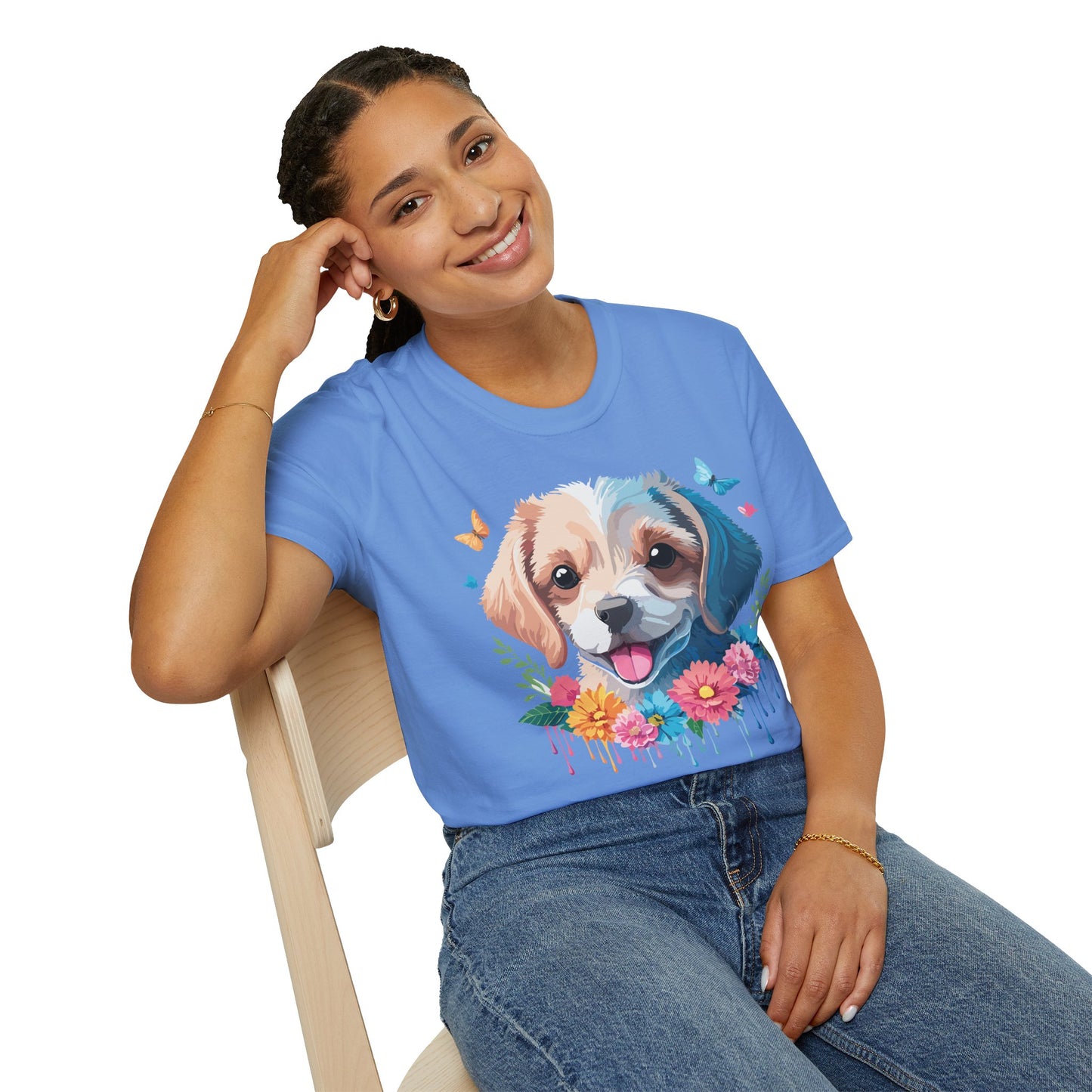 Dog Shirt, Shirt with Dog, Animal Tee, Shirt with Animals