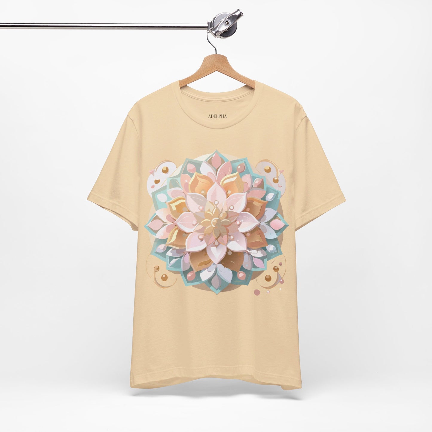 Natural Cotton Tee Shirt - Medallion Collection Printify
