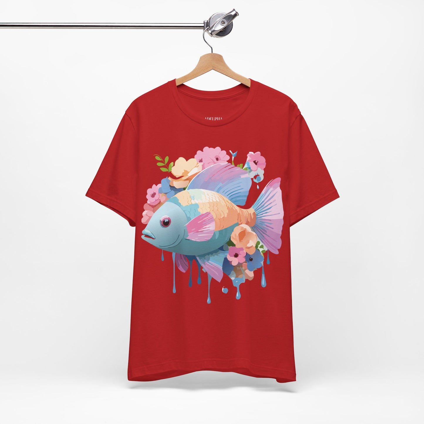 Shirt with Animals | Fish Printify