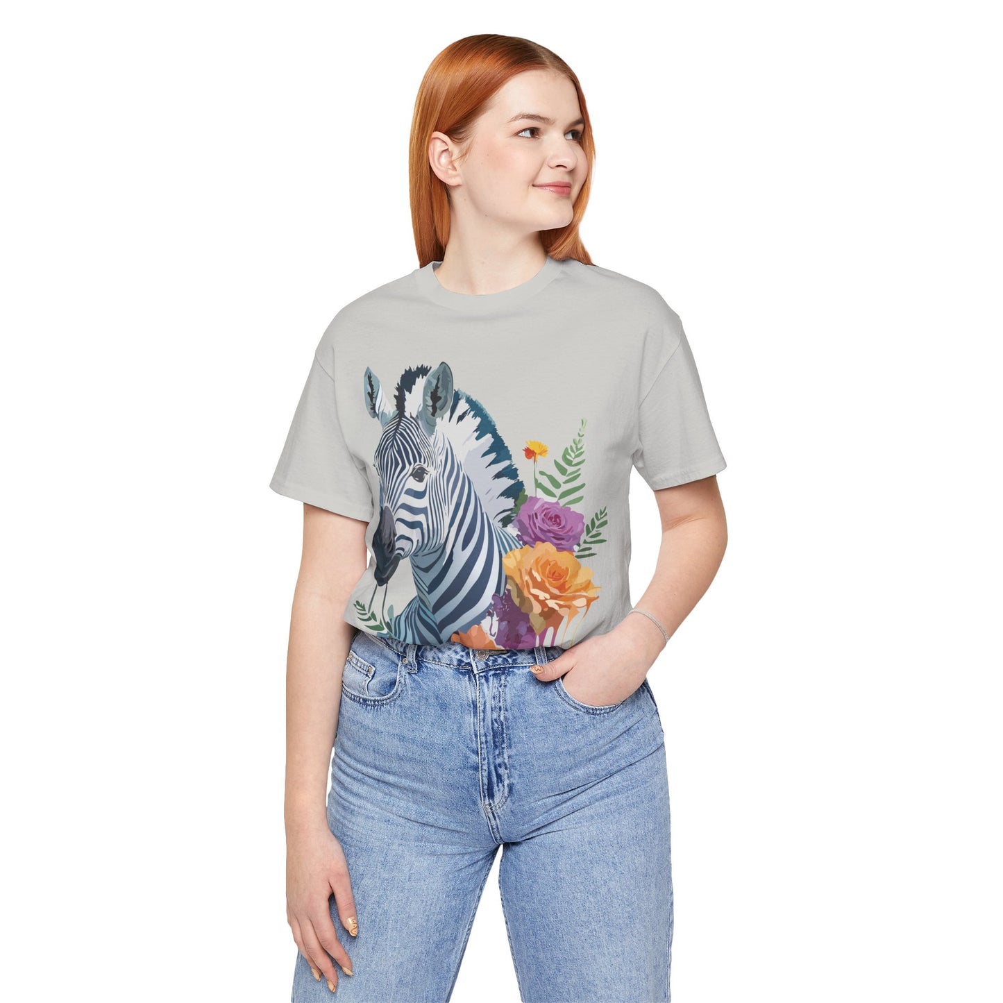Shirt with Animals | Zebra Printify