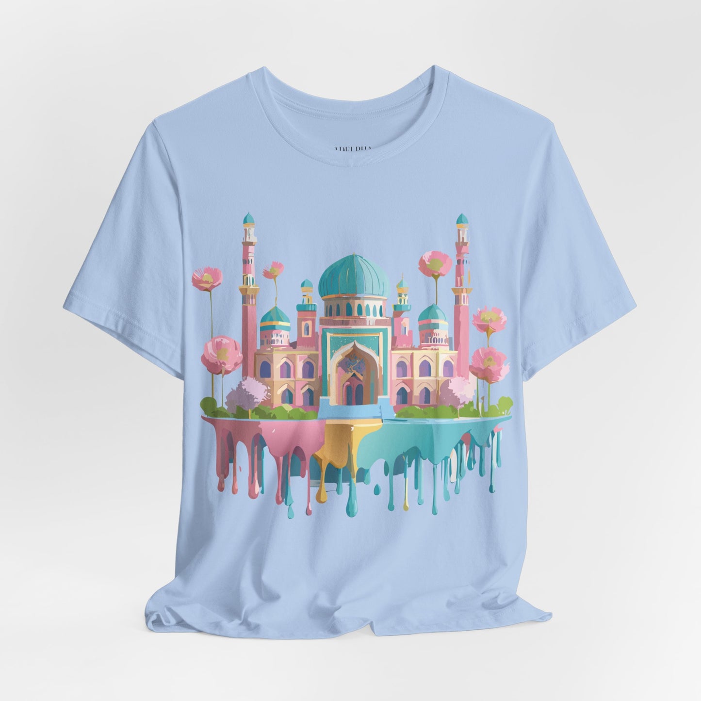 Natural Cotton Tee Shirt - Tashkent, Uzbekistan Printify