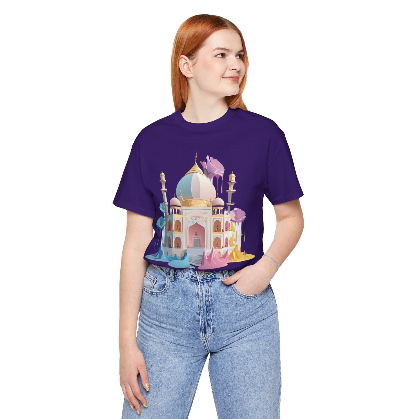 Natural Cotton Tee Shirt - Bukhara, Uzbekistan Printify