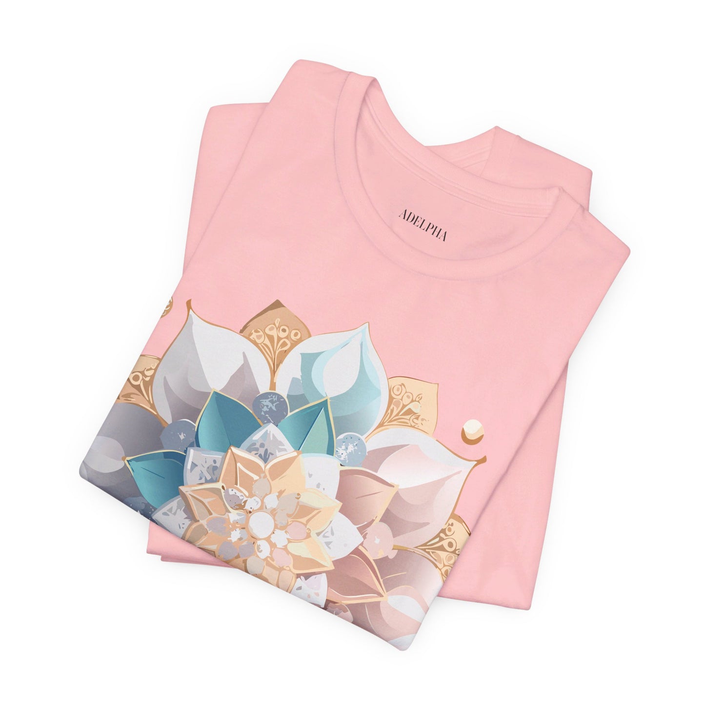 Natural Cotton Tee Shirt - Medallion Collection Printify