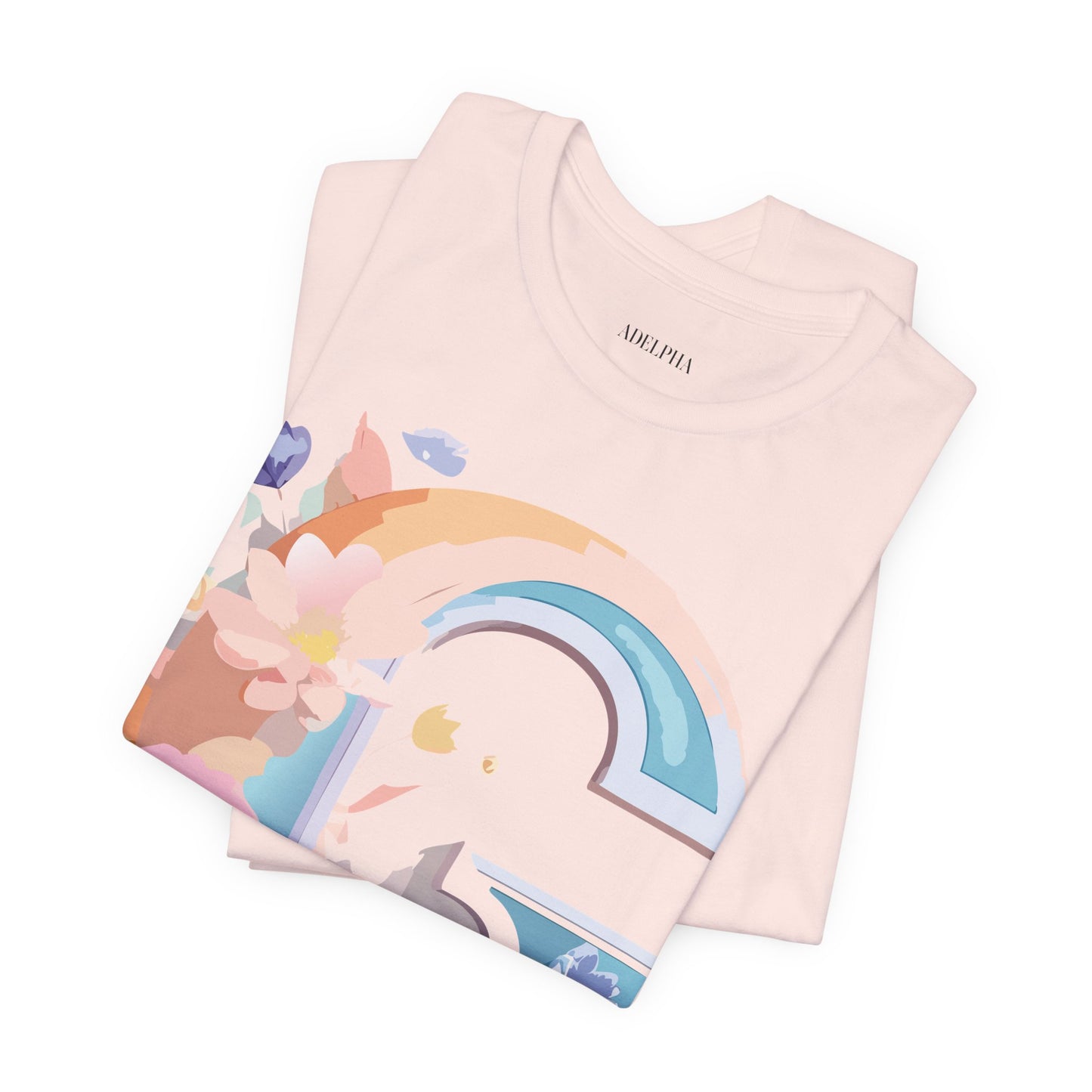 Natural Cotton Tee Shirt - Letters Collection - G Printify