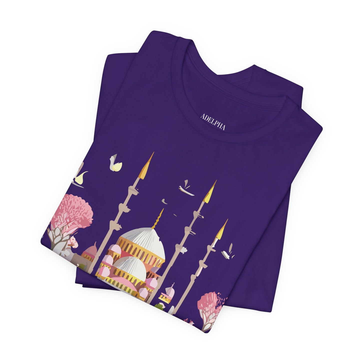 Natural Cotton Tee Shirt - Istanbul, Turkey Printify