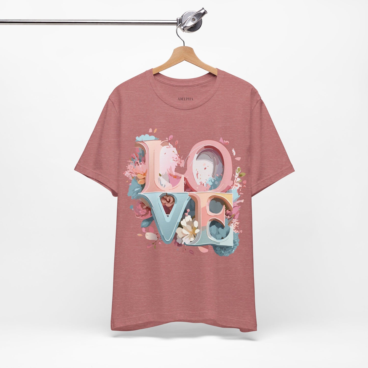 Natural Cotton Tee Shirt - Love story Collection Printify