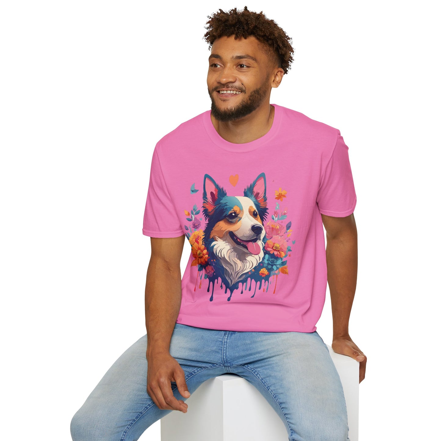Dog Shirt, Shirt with Dog, Animal Tee, Shirt with Animals