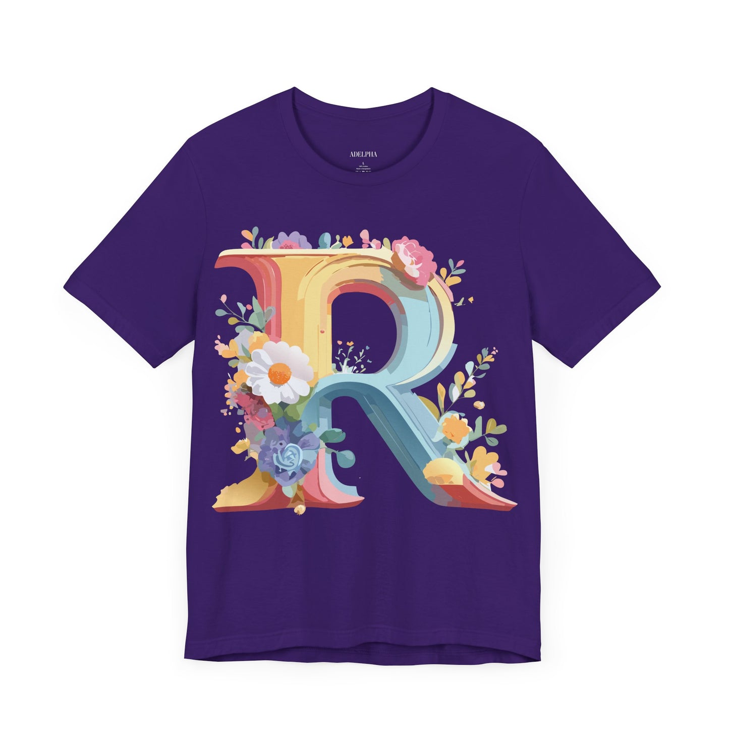 Letter Shirt, Letter R Shirt - ADELPHA