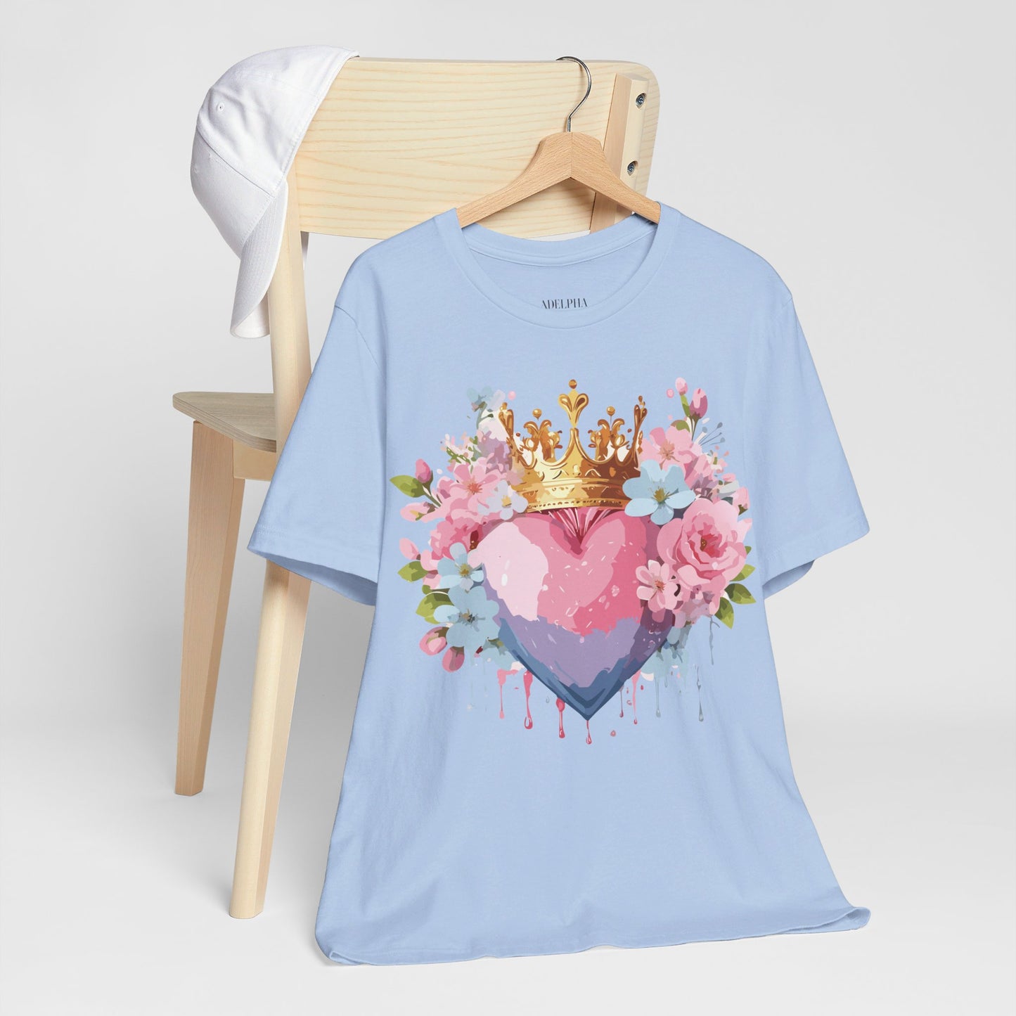 Natural Cotton Tee Shirt - Love story Collection Printify