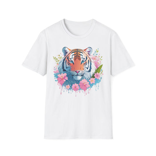 Tiger Shirt, Shirt with Tiger, Animal Tee, Shirt with Animals