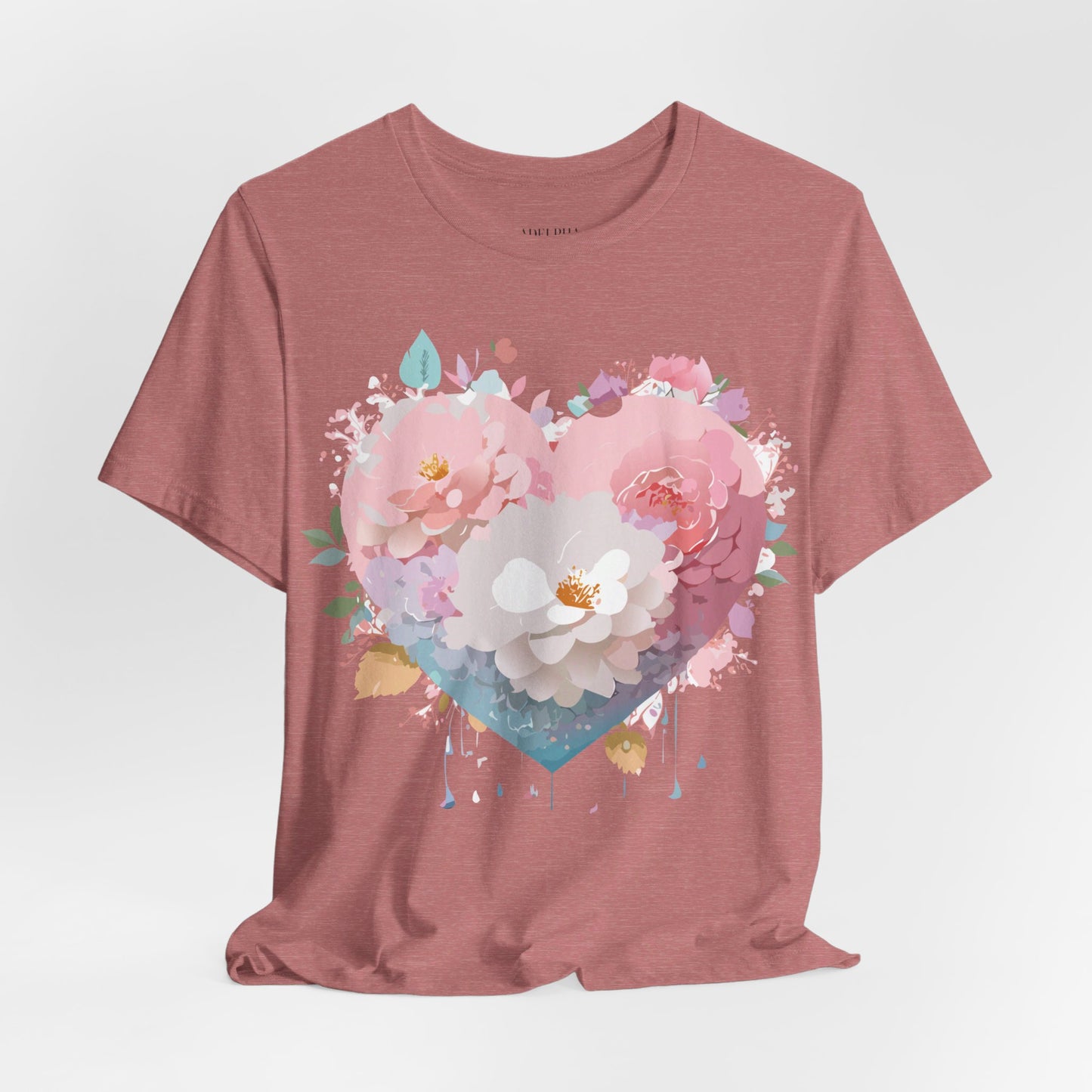 Natural Cotton Tee Shirt - Love story Collection Printify