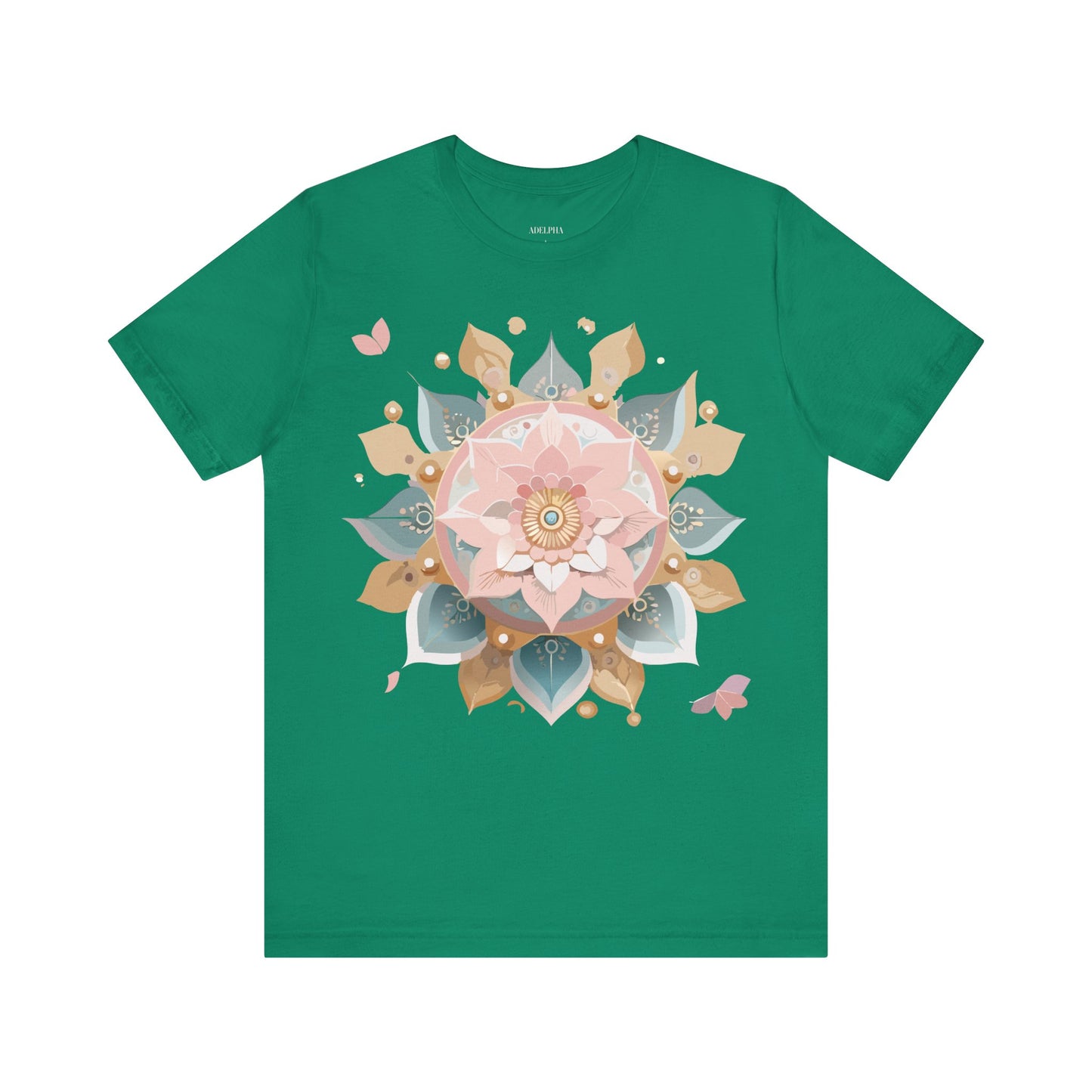 Natural Cotton Tee Shirt - Medallion Collection Printify