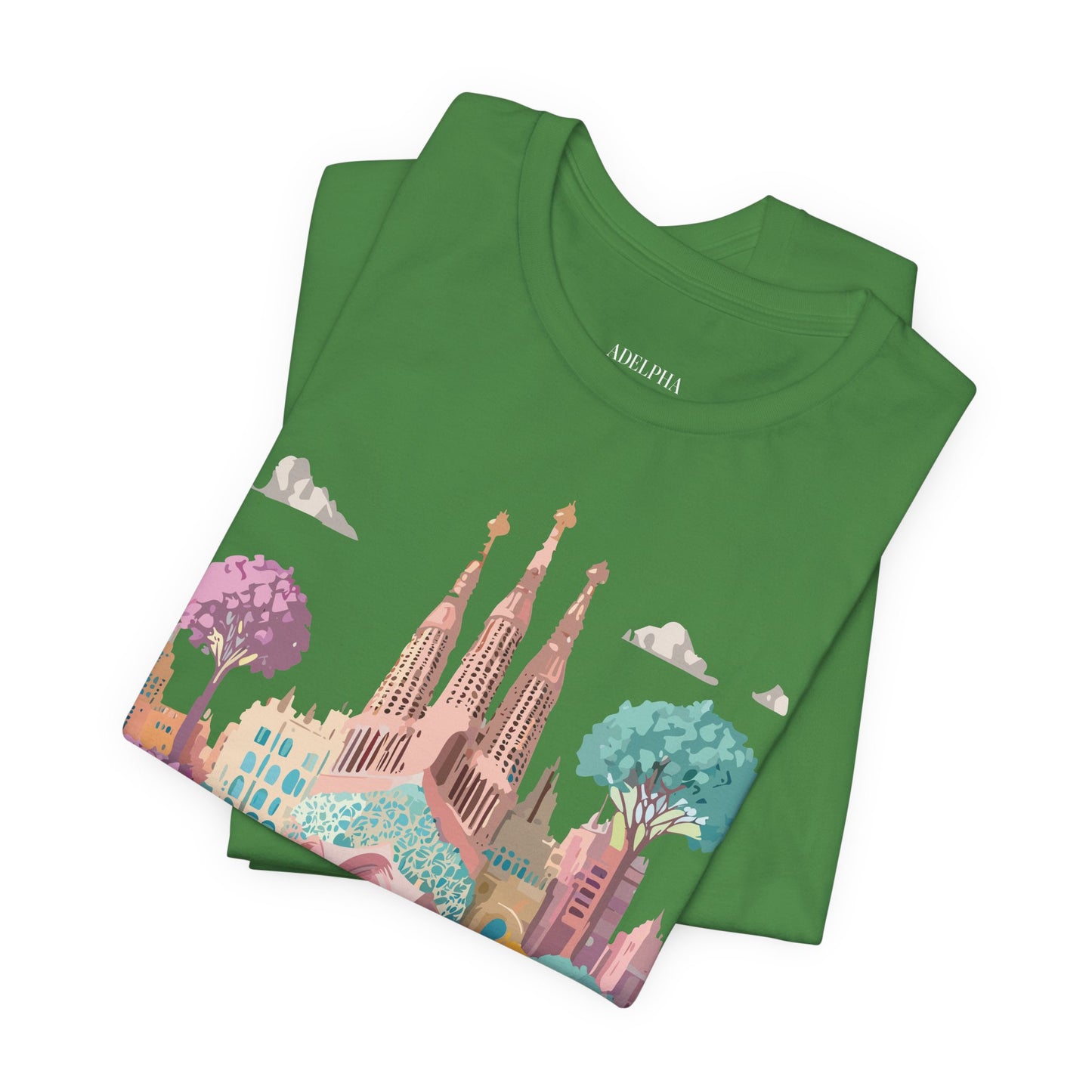 Tourist Shirt, Shirt with Barcelona - ADELPHA