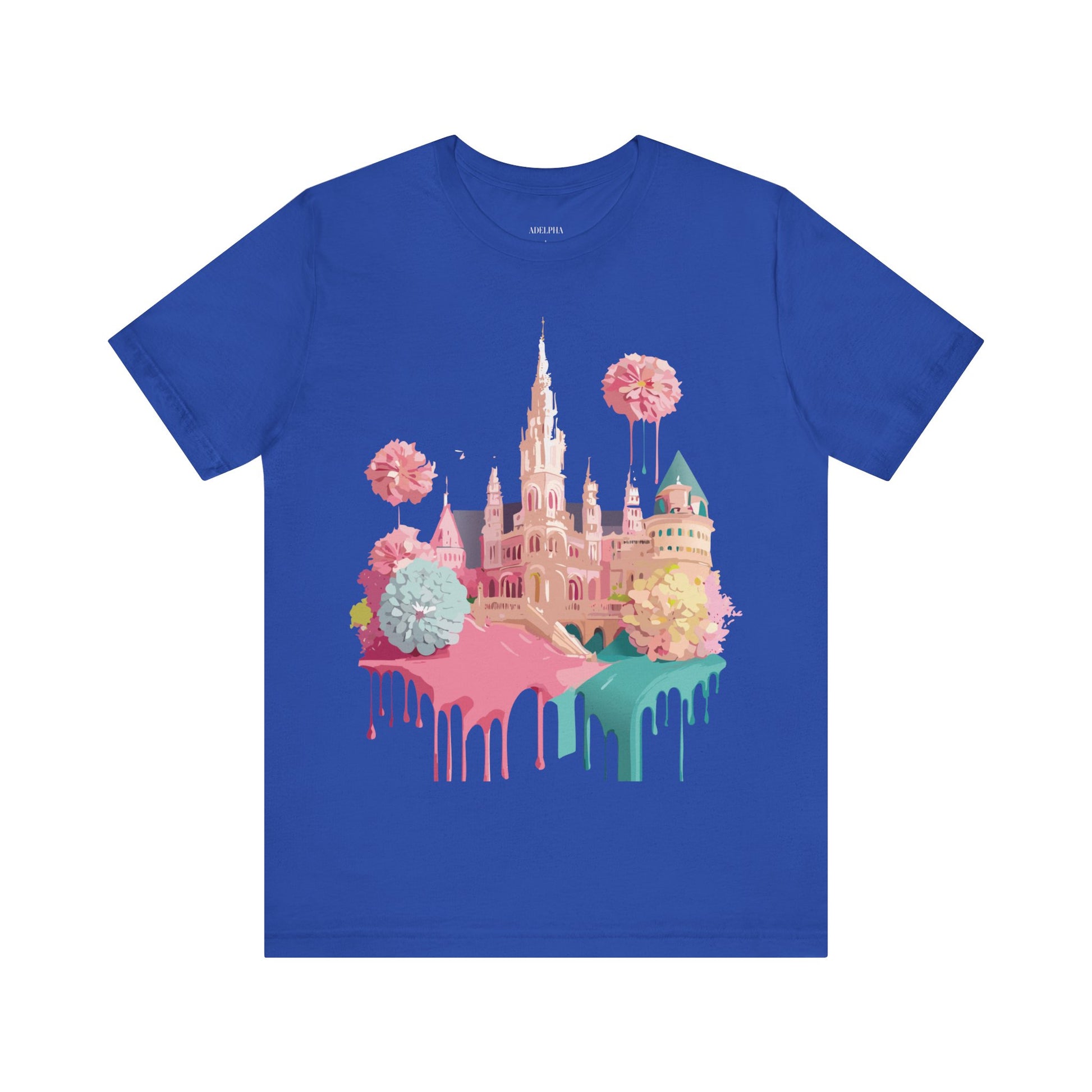Natural Cotton Tee Shirt - Beautiful Places Collection - Vienna Printify