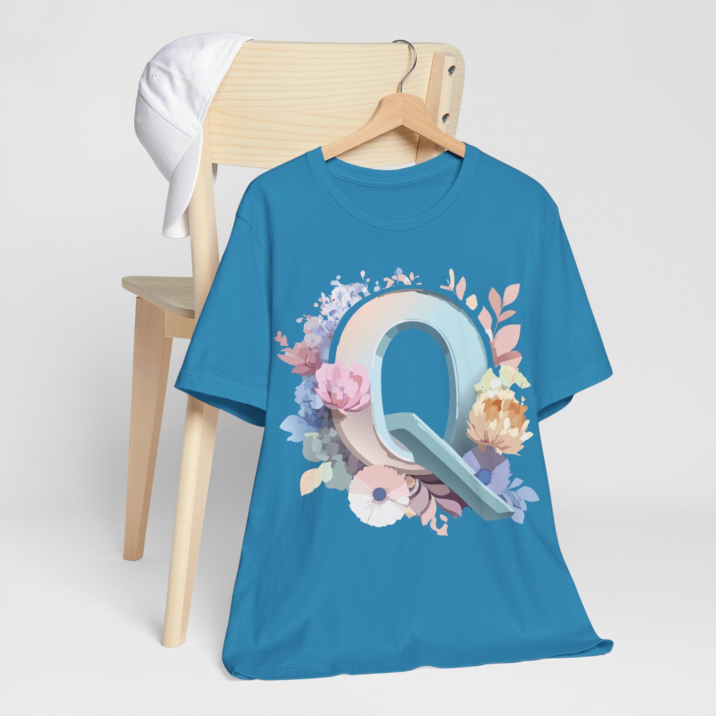Letter Shirt, Letter Q Shirt - ADELPHA