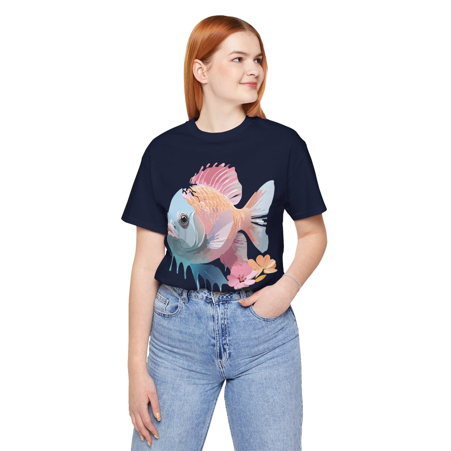 Shirt with Animals | Fish Printify
