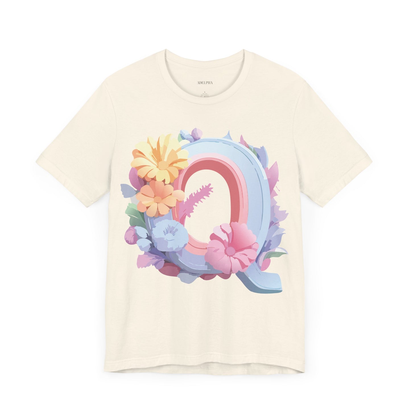 Letter Shirt, Letter Q Shirt - ADELPHA