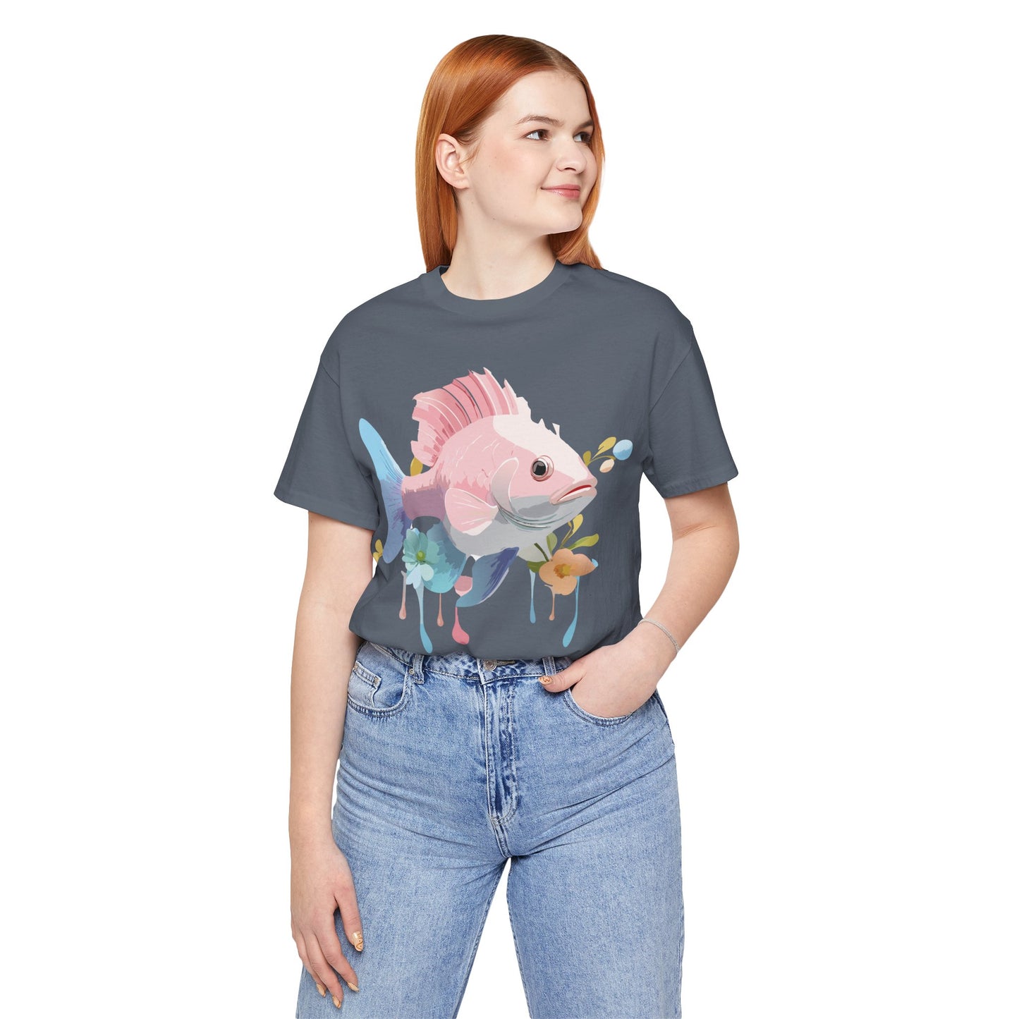 Shirt with Animals | Fish Printify