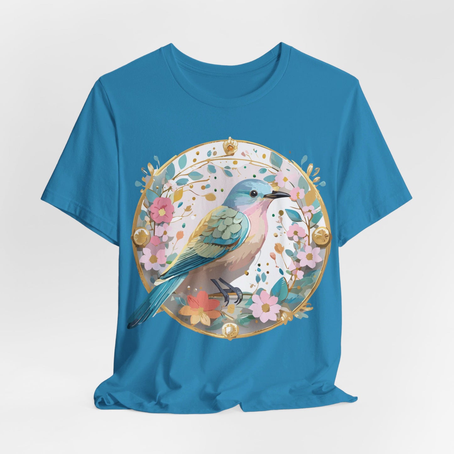 Natural Cotton Tee Shirt - Medallion Collection Printify